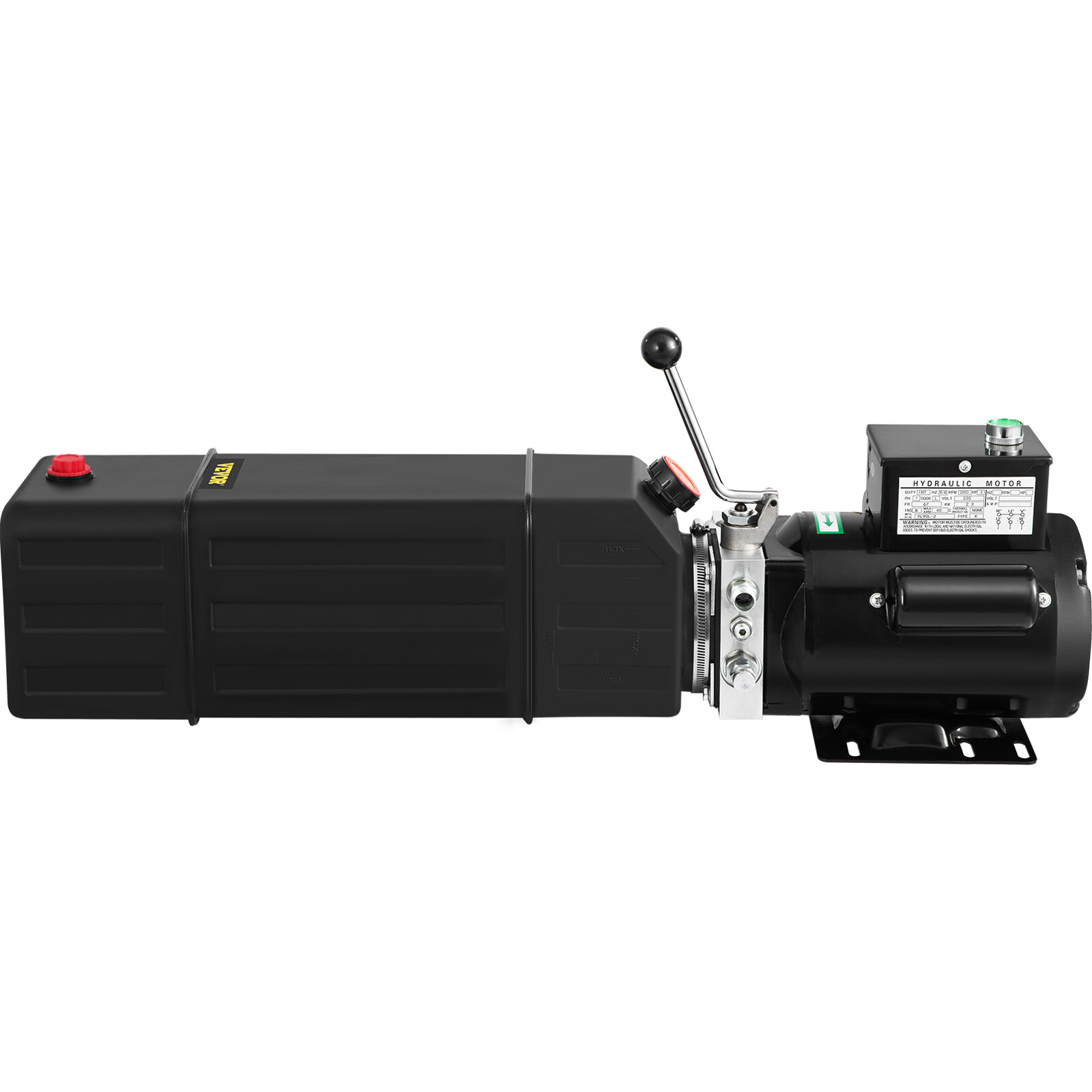 14qt/3.5gal Car Lift Hydraulic Power Unit AC 220V for Auto Repair 60HZ 2880RPM