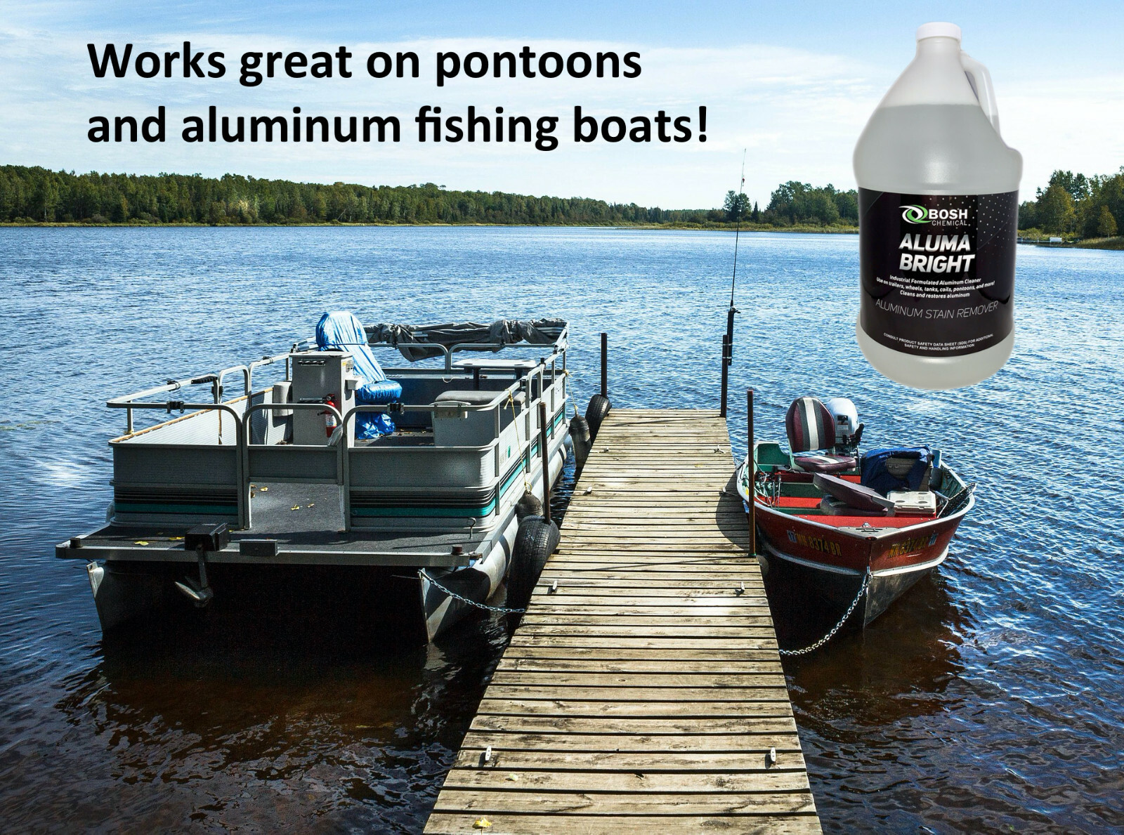 Alumabright Aluminum Cleaner Brightener 128 ounces (1 Gallon)