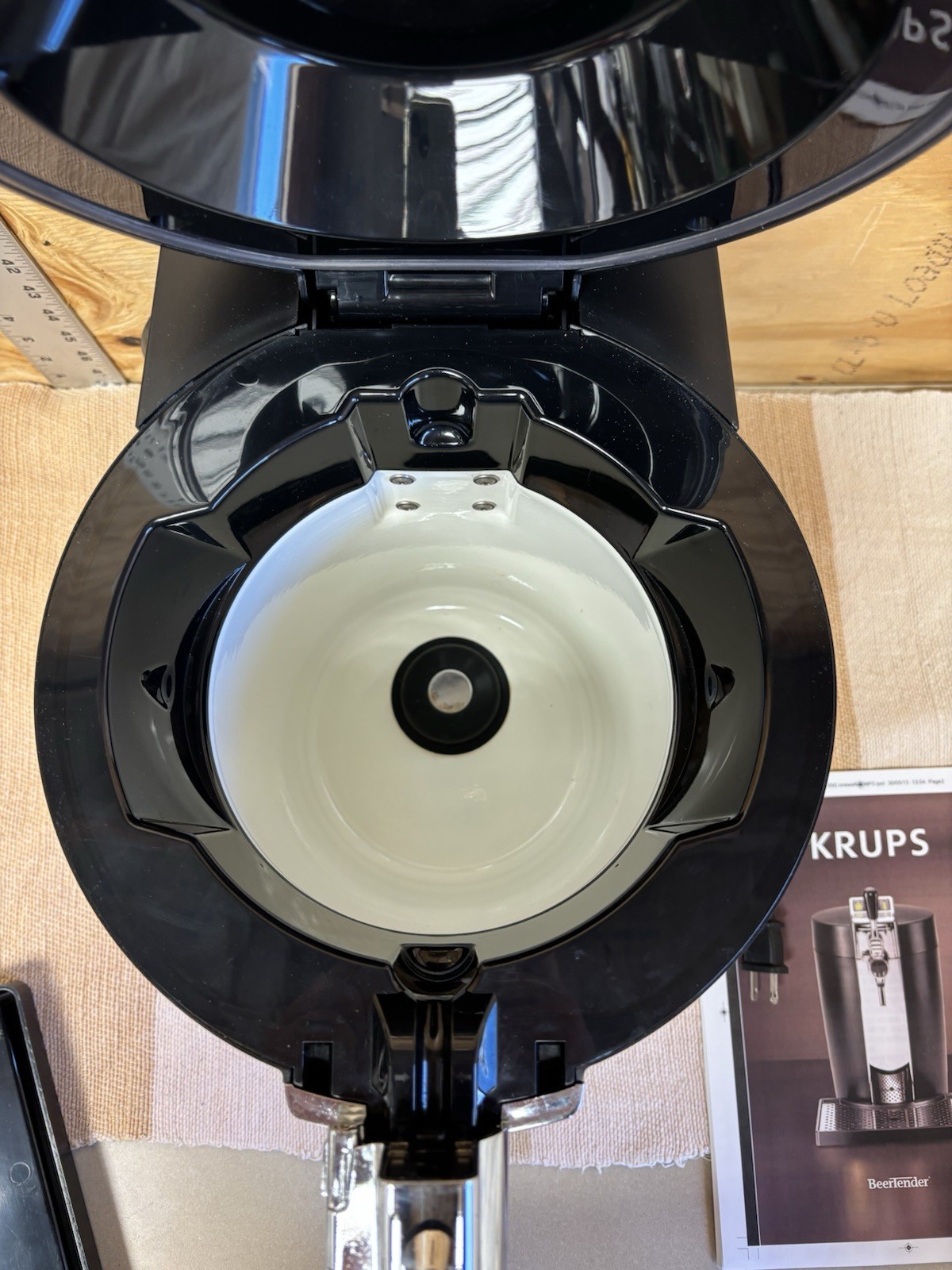 KRUPS BEERTENDER Model VB502 BEER KEG Dispenser With 4 Heineken Tubes ~ Tested