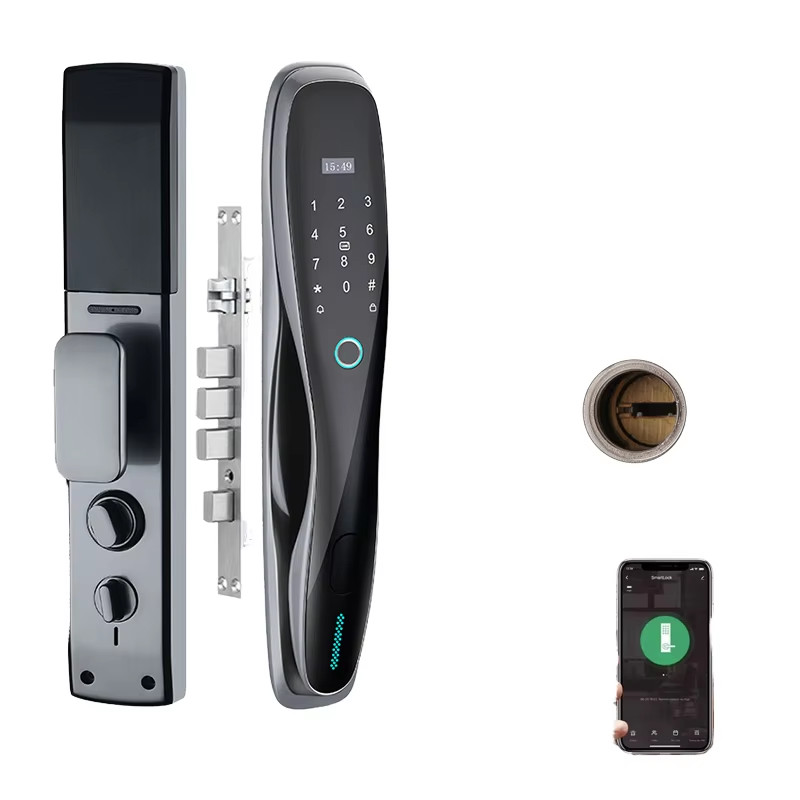 Tuya WiFi Smart Door Lock Fingerprint RFID Card Password Keyless Waterproof