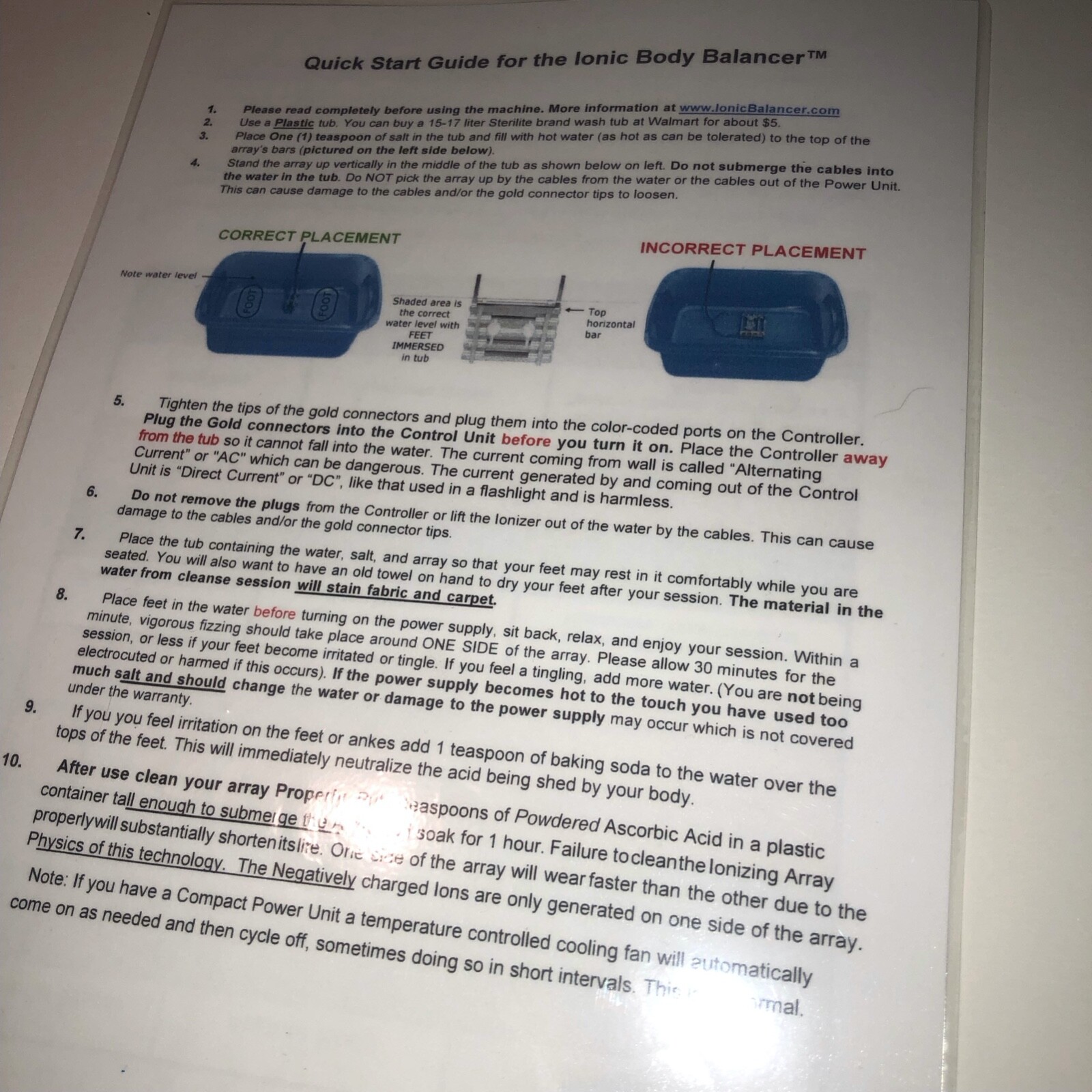 Ionic Balancer EXPRESS Detox Spa - FLASH SALE 35% off