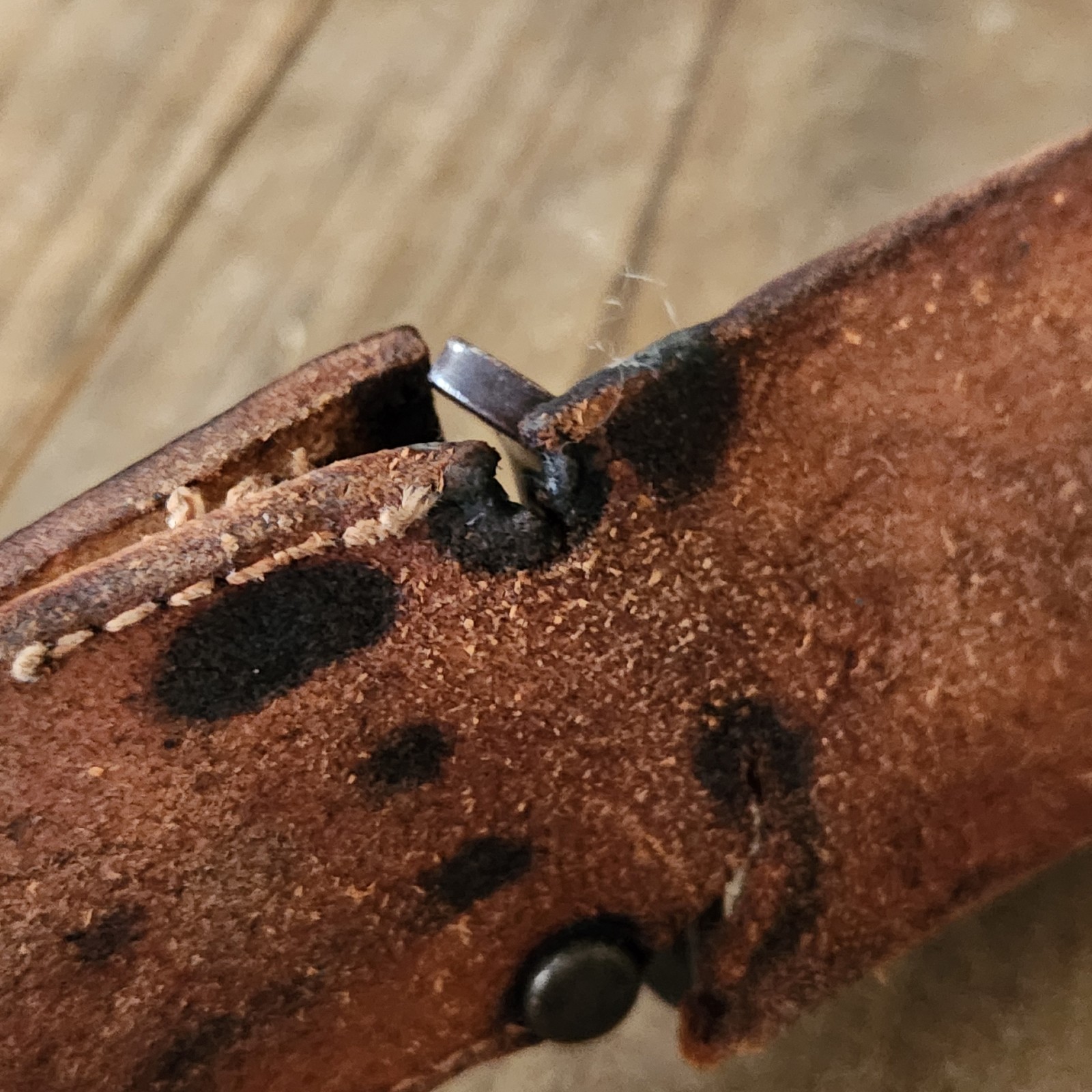 Vtg U.S. M3 Case 1943 Fighting Knife w/ U.S. M6 1943 L&C Leather Sheath FJA