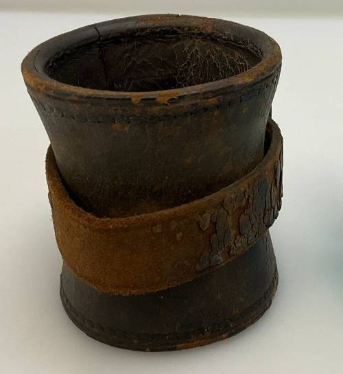 Possible Civil War Era U.S. Cavalry Leather Carbine Socket