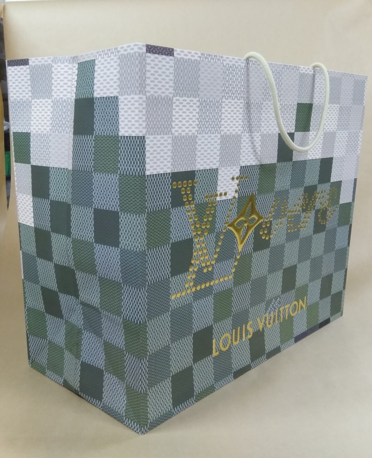 LOUIS VUITTON X PHARRELL 19.3 inch Extra Large Authentic Shopping Tote Gift Bag