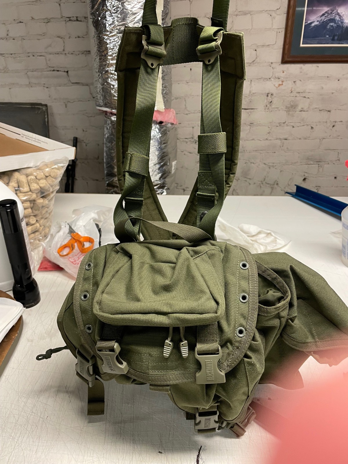 Blackhawk Load Bearing Suspenders with Belt and Sortie Patrol Pack