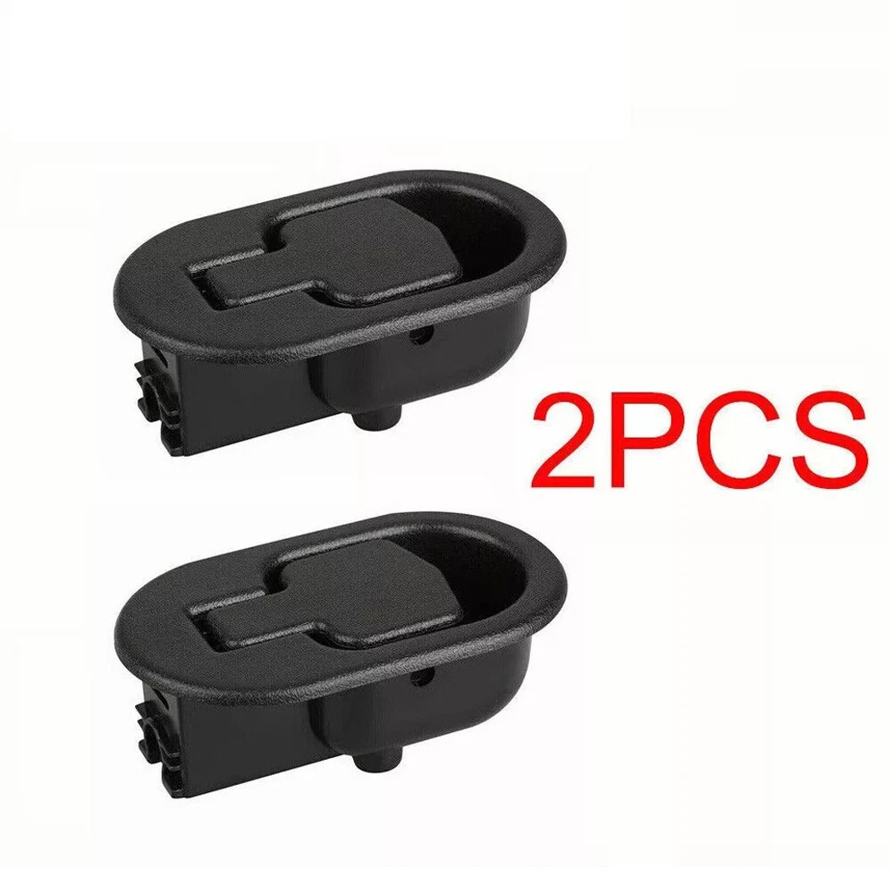2PCS Universal Sofa Recliner Pull Handle Replacement Release Lever Black