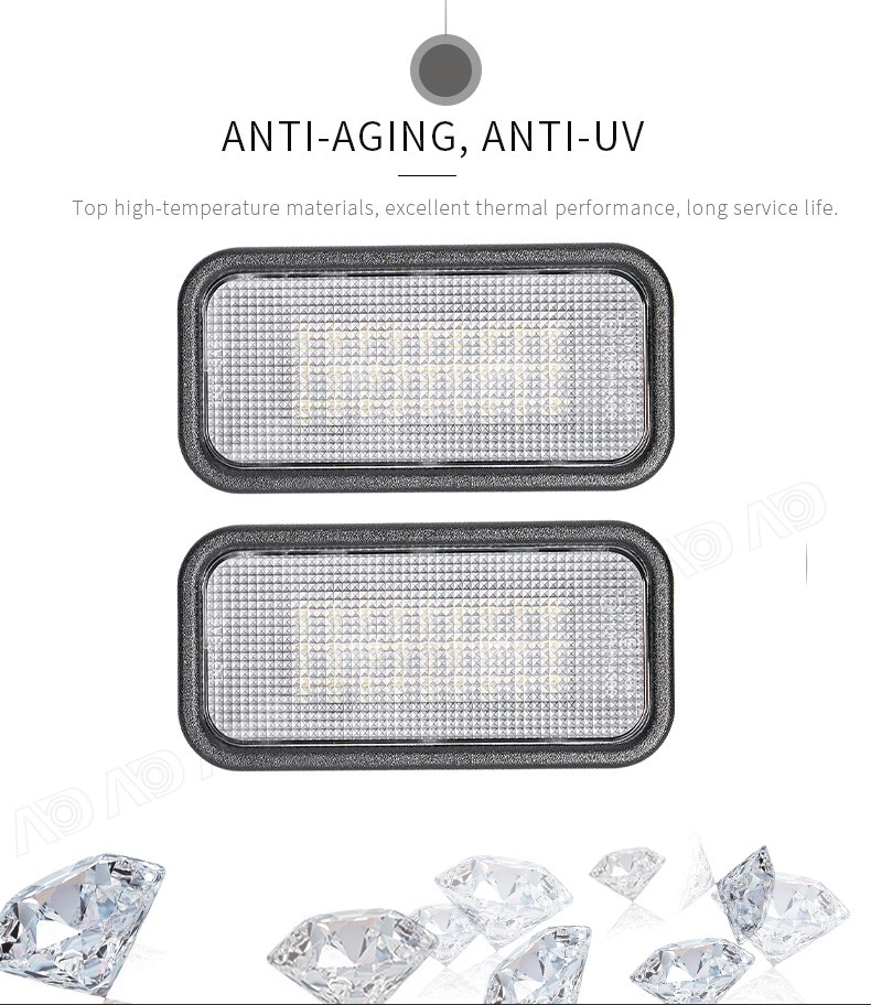 2PCS LED Cargo/Trunk Light For Chevrolet Silverado/GMC Sierra 1500 2500HD 3500HD