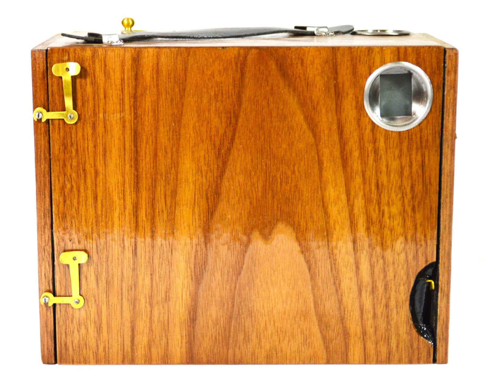 BOX CAMERA ANTIQUE 117 YR.OLD HOUGHTON KLITO (ENGLAND) CUSTOM WALNUT WOOD