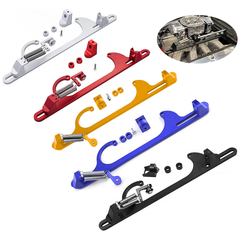 Aluminum Throttle Cable Carb Bracket Fit For Holley 4150 4160 Carb 350 400 SBC S