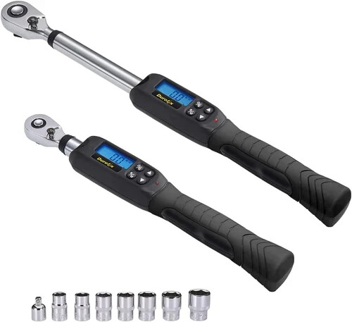 Durofix RM601-34 3/8" & 1/2" Heavy Duty Digital Torque Wrenches Combo Kit