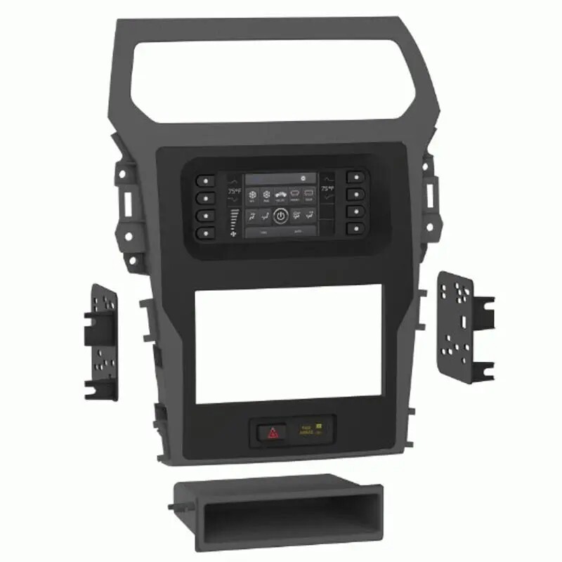 Metra 99-5858CH Single/Double DIN Car Dash Kit for 2011-2015 Ford Explorer