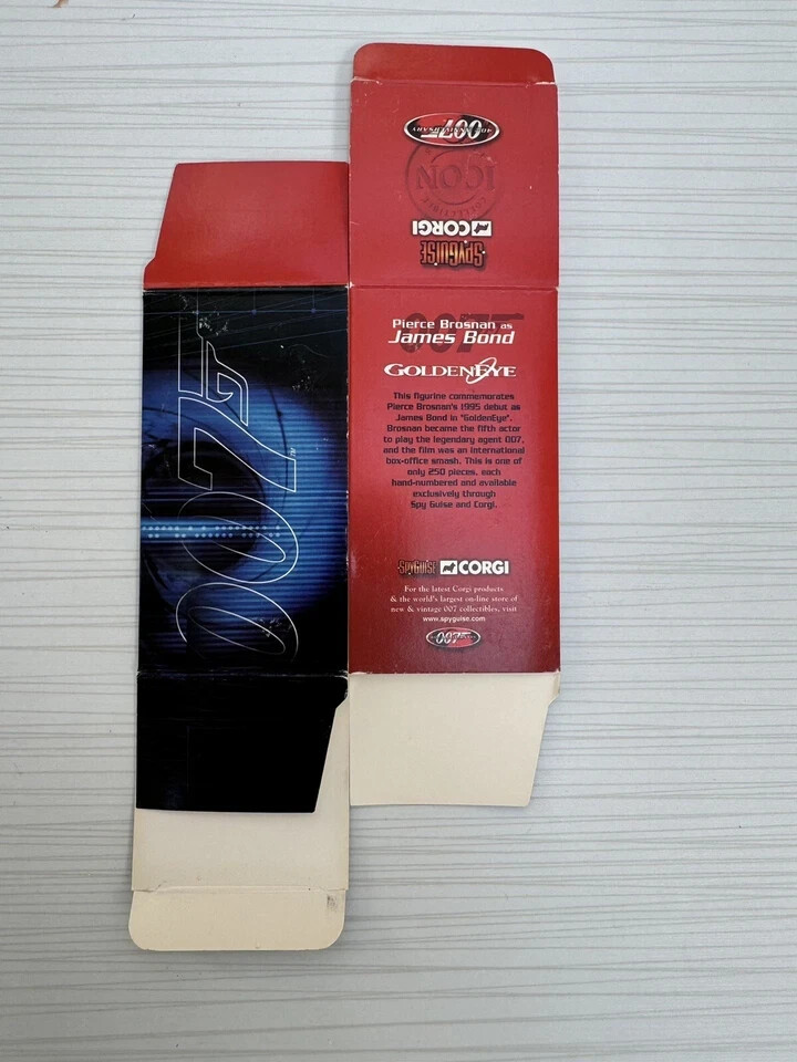 JAMES BOND 007 Corgi ICONS Pierce Brosnan Goldeneye Great Condition Spyguise Box