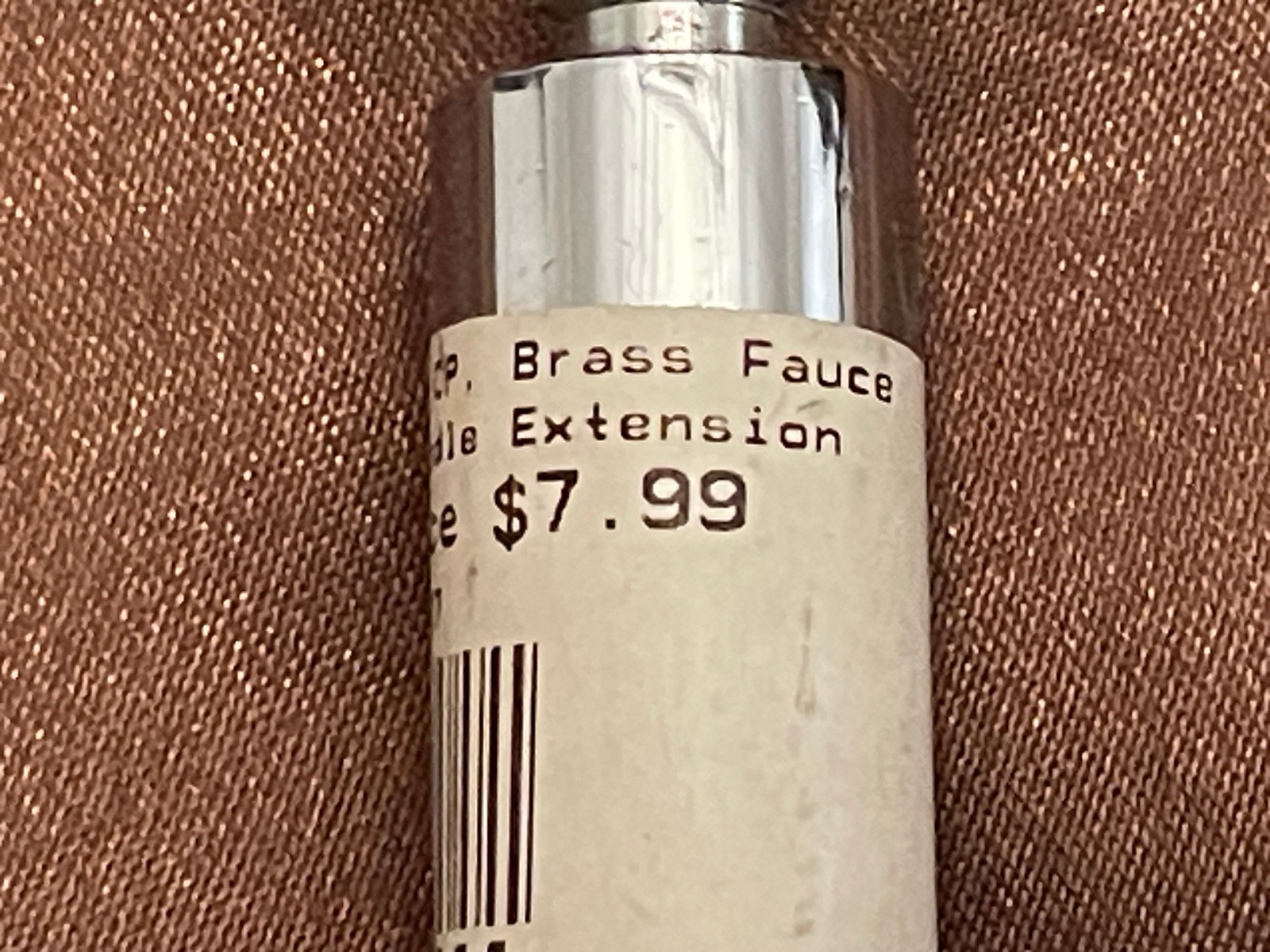 Draft Beer Faucet 2 inch Handle Extension, Krome Dispense