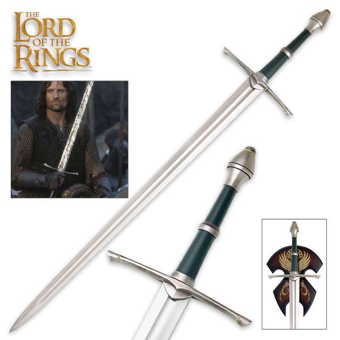 47" Officially Licensed LOTR Lord of the Rings Sword of Strider Aragorn