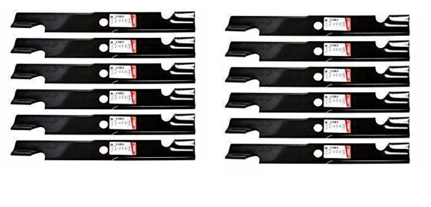 12PK Oregon 92-031 Lawn Mower Blades For 60" Exmark Lazer Z 103-6383 103-6393