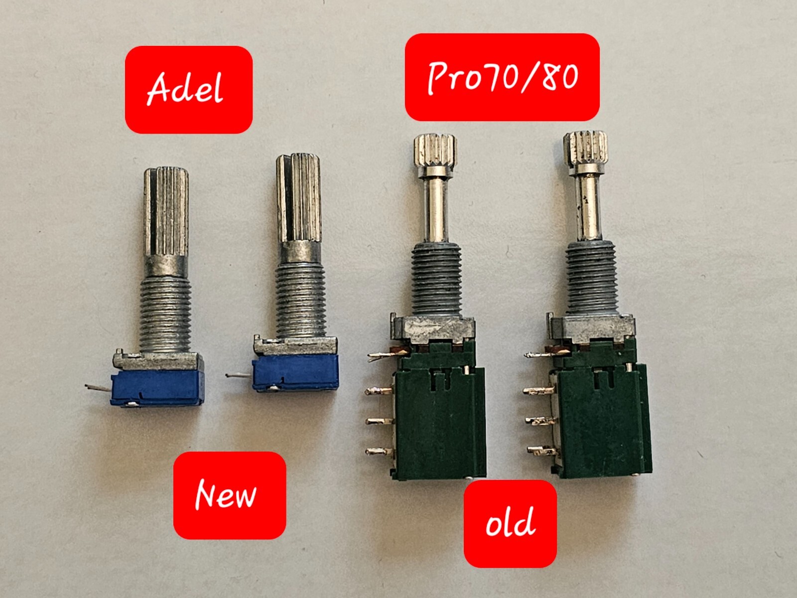 Sony ICF Pro70 Pro80 Air-7 Air-8 Replacement Potentiometers Kit