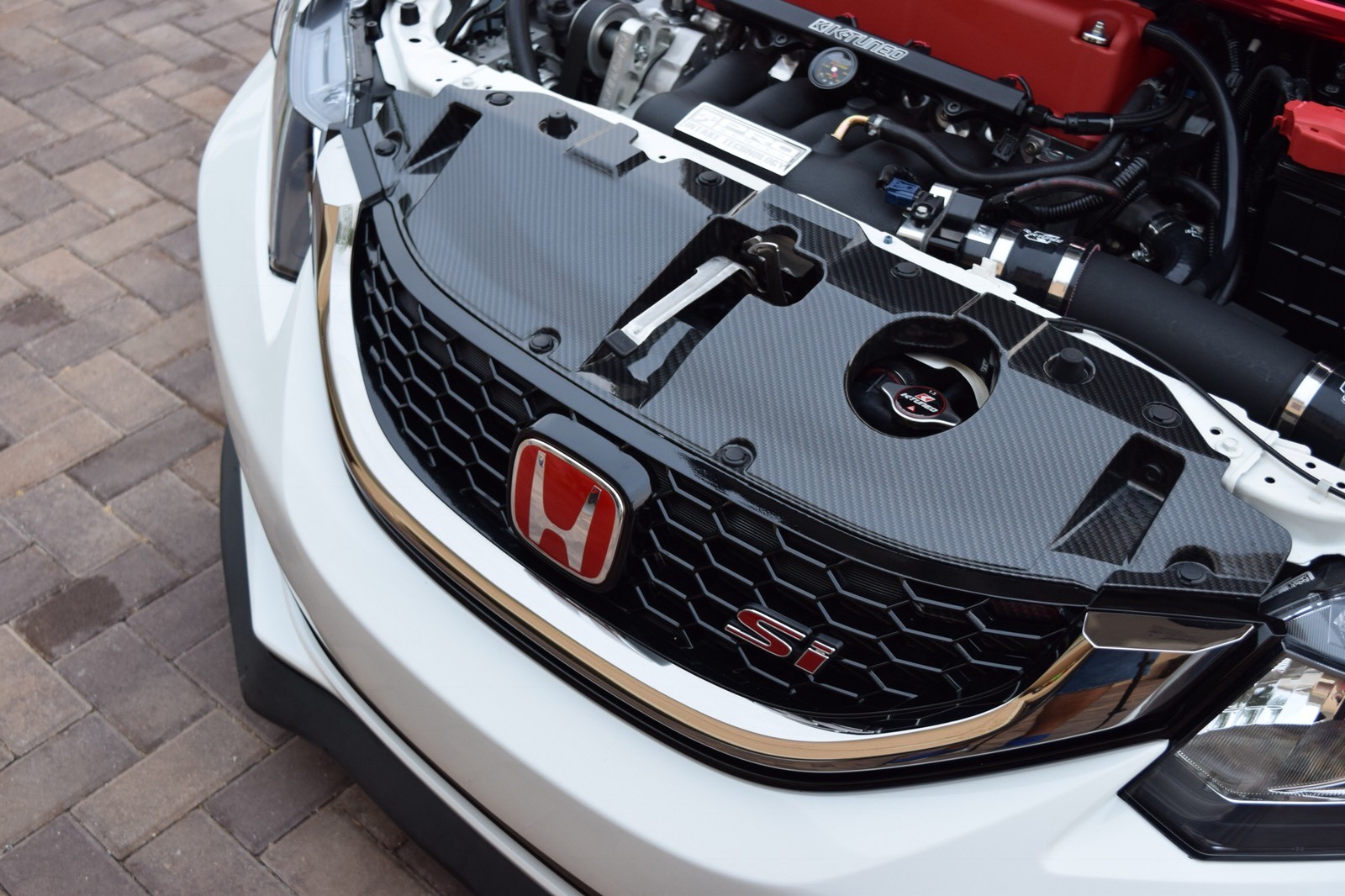 2013 - 2015 Civic SEDAN Carbon cooling Fb6 Radiator Si Hydro Dip Vtec Password