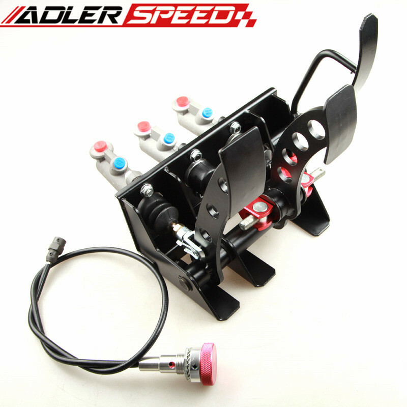 ADLERSPEED High Quality Racing Hydraulic Clutch Brake Bias Pedal Box Assembly