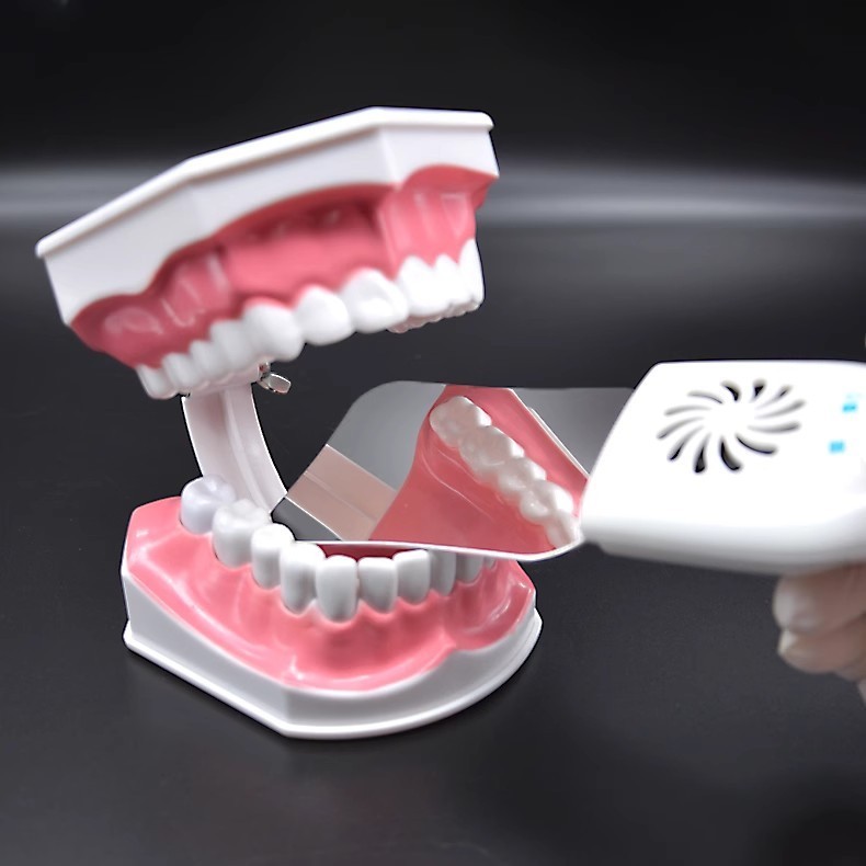 LED Dental Anti-Fog Mirrors Set Fog Free Intraoral Photography Stainless Steel