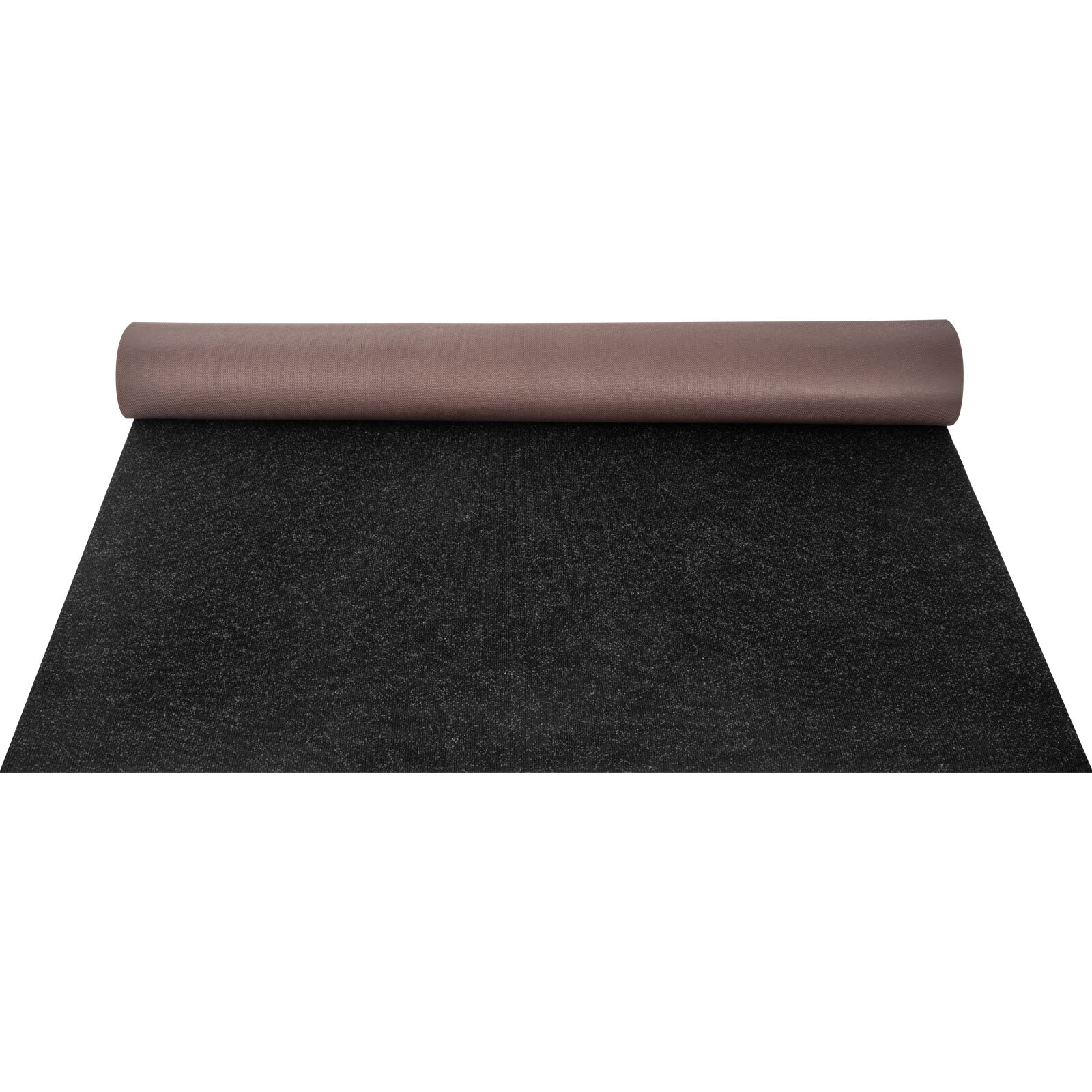 VEVOR 6x13 ft Bass Boat Carpet Cutpile Marine Carpet Charcoal Black Deck Patio
