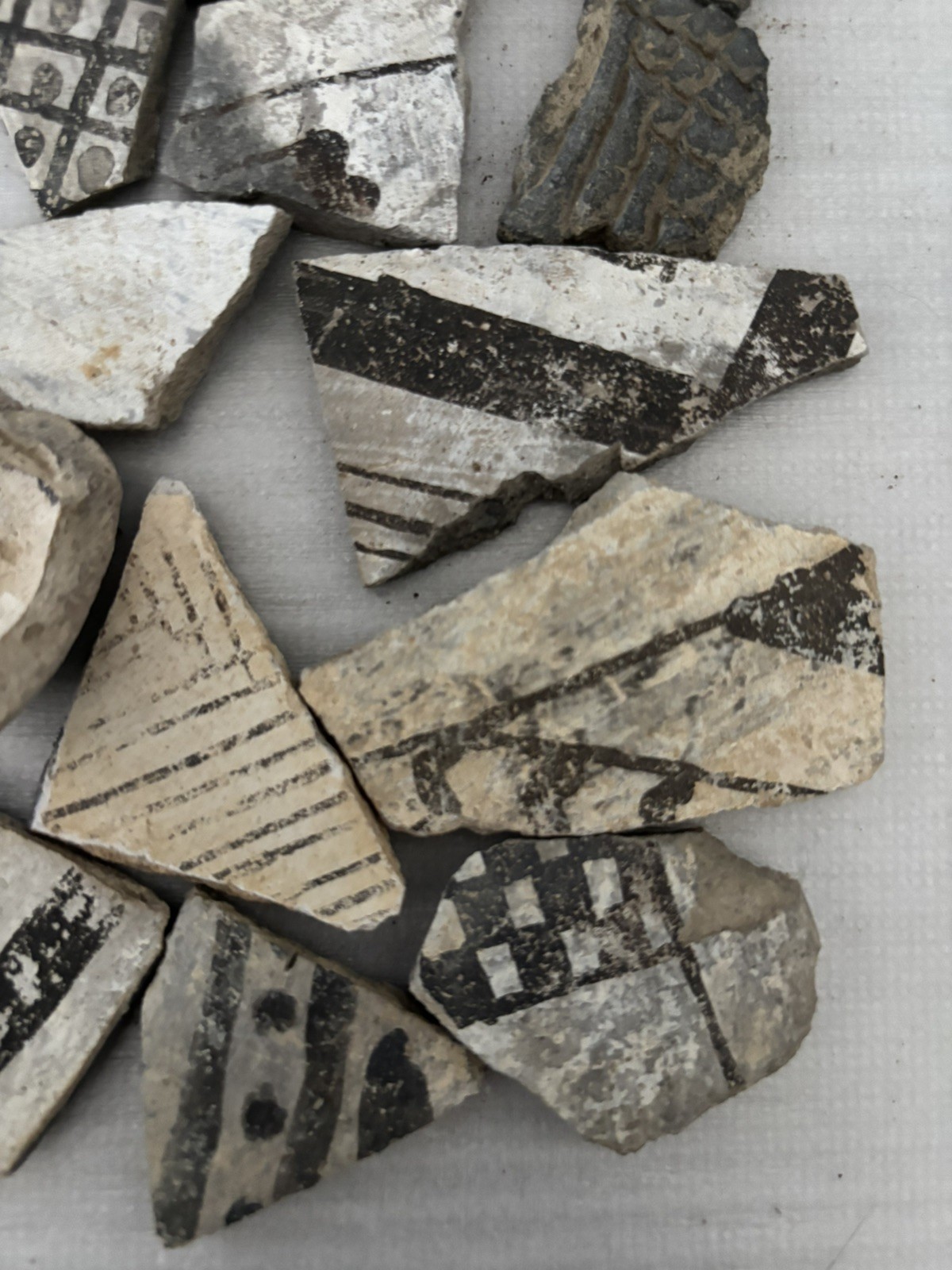 30+ Ancient Anasazi Native American Pottery Shards Arizona L8-E FREE SHIP