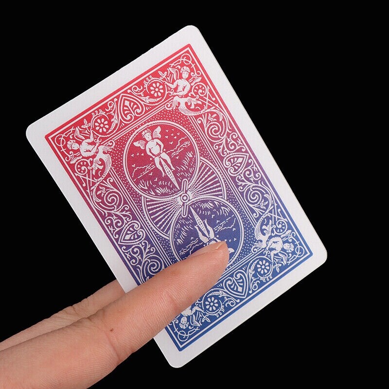 Magic Trick Color Changing Card Close Up Magicians Gimmick T12