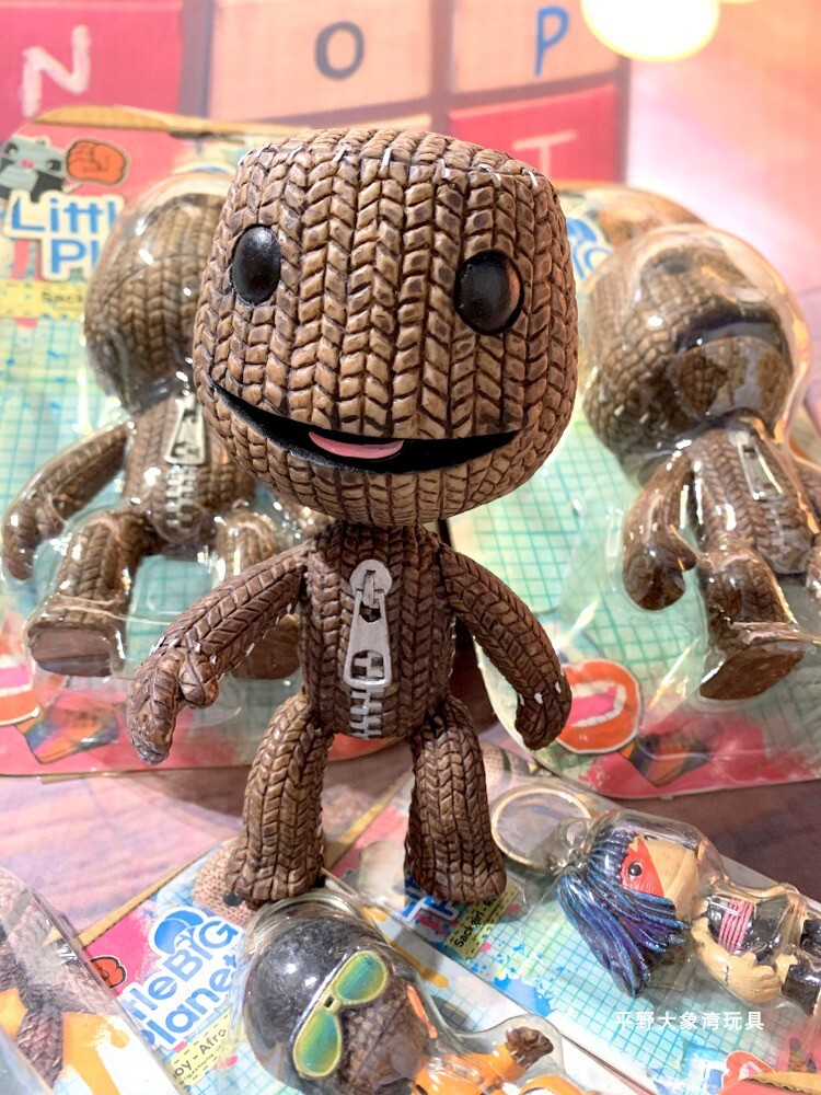 LittleBigPlanet 15 Styles Sackboy Joints Action Figurines Keychain Charms