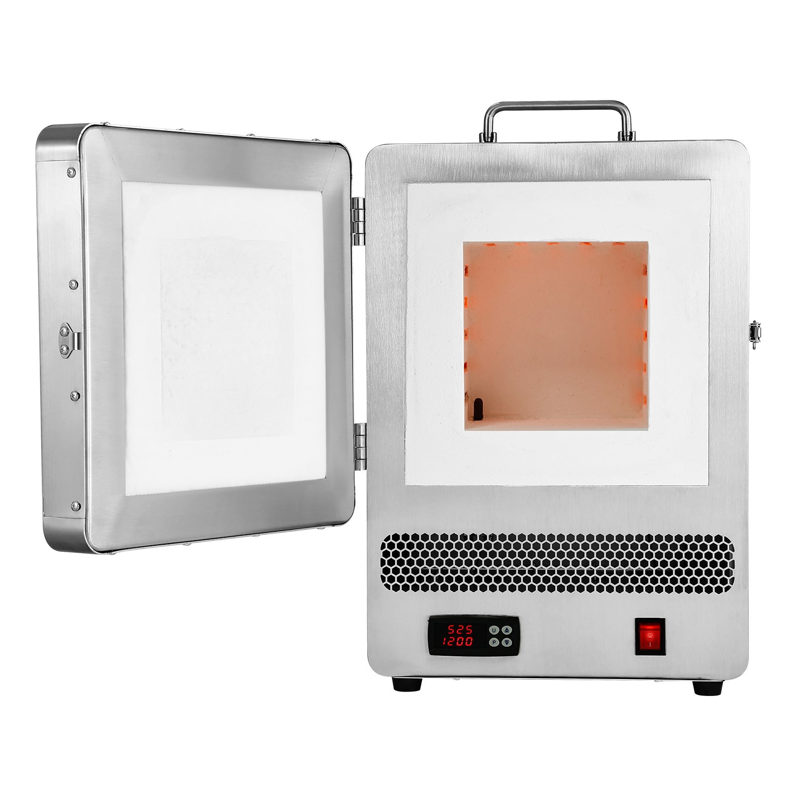 VEVOR Tabletop Kiln Melter Electric Kiln 1500W 2192℉ for Wax Casting Clay DIY