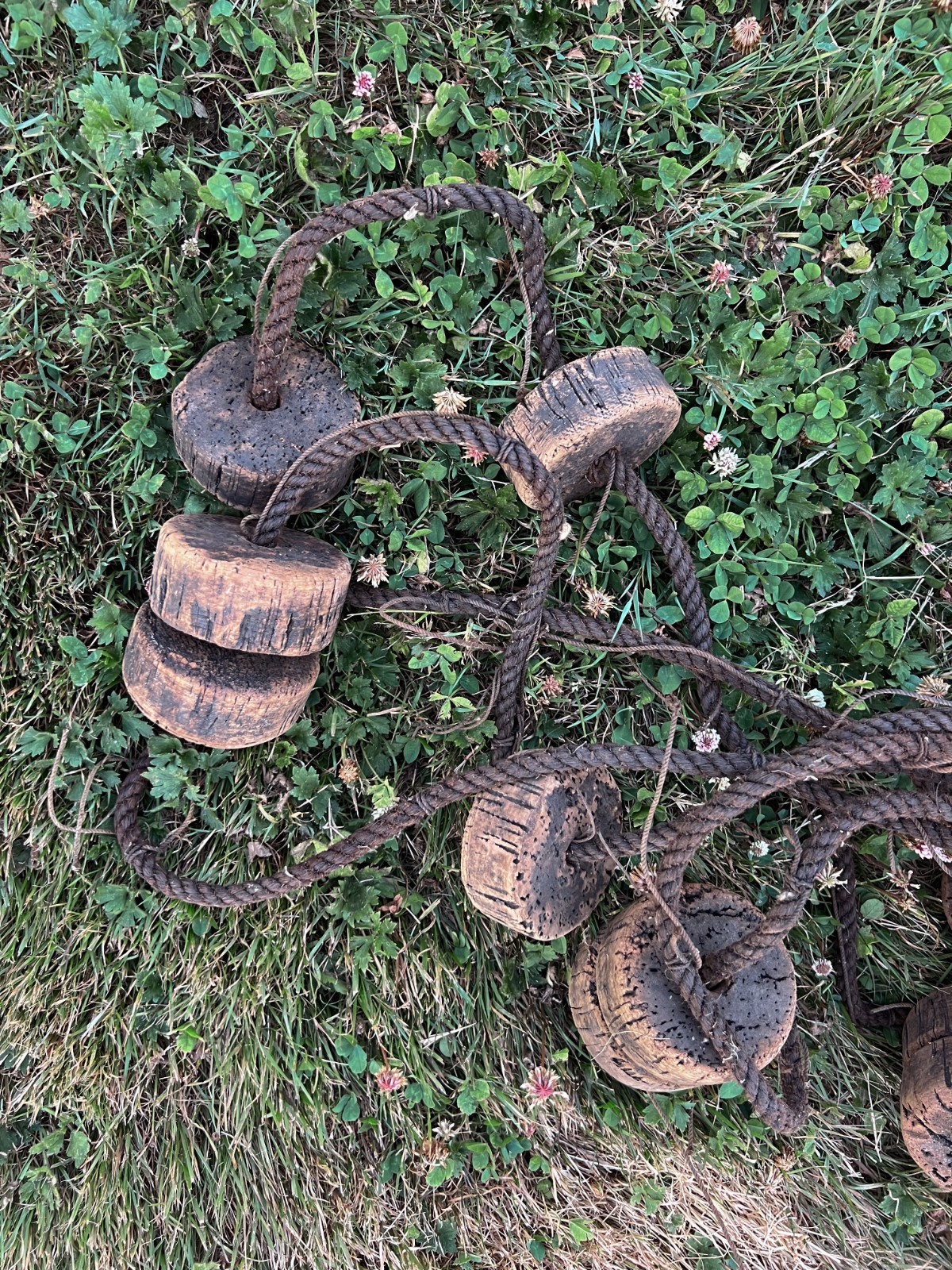 Cork Fishing Floats - Vintage, Used, Real Natural Cork