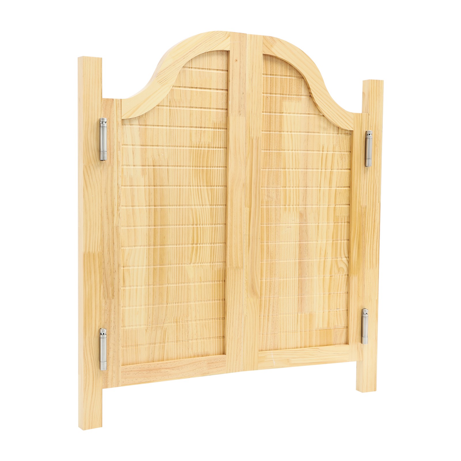 Swing Solid Wood Door Partition Door Shop Entrance Partition Double Door Design