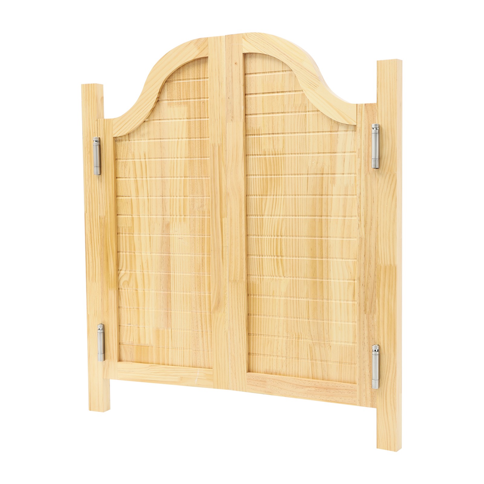 Swing Solid Wood Door Partition Door Shop Entrance Partition Double Door Design