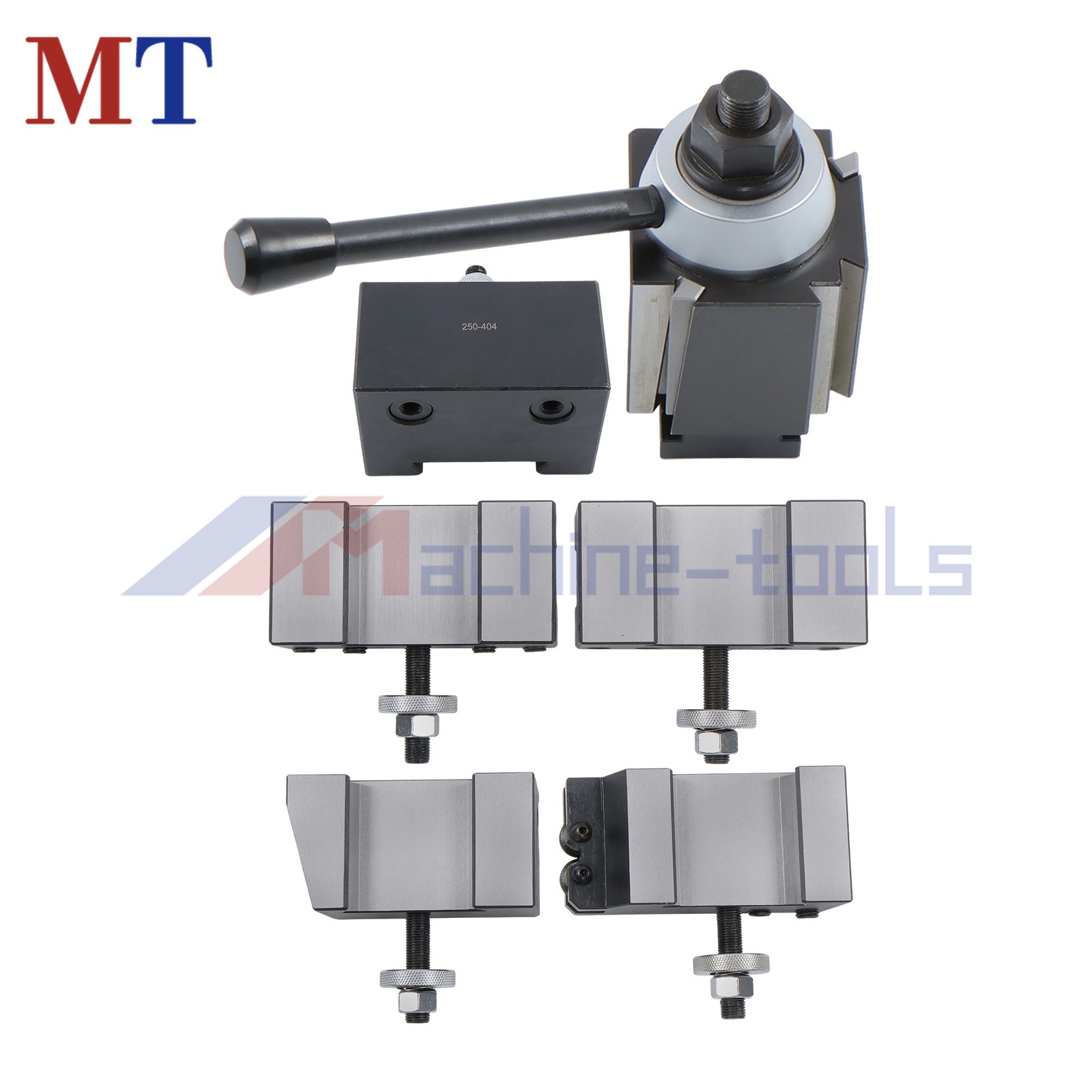 Quick Change Tool Post CA 250-444 Wedge Design Fits 14-20 Inch Lathe Swing