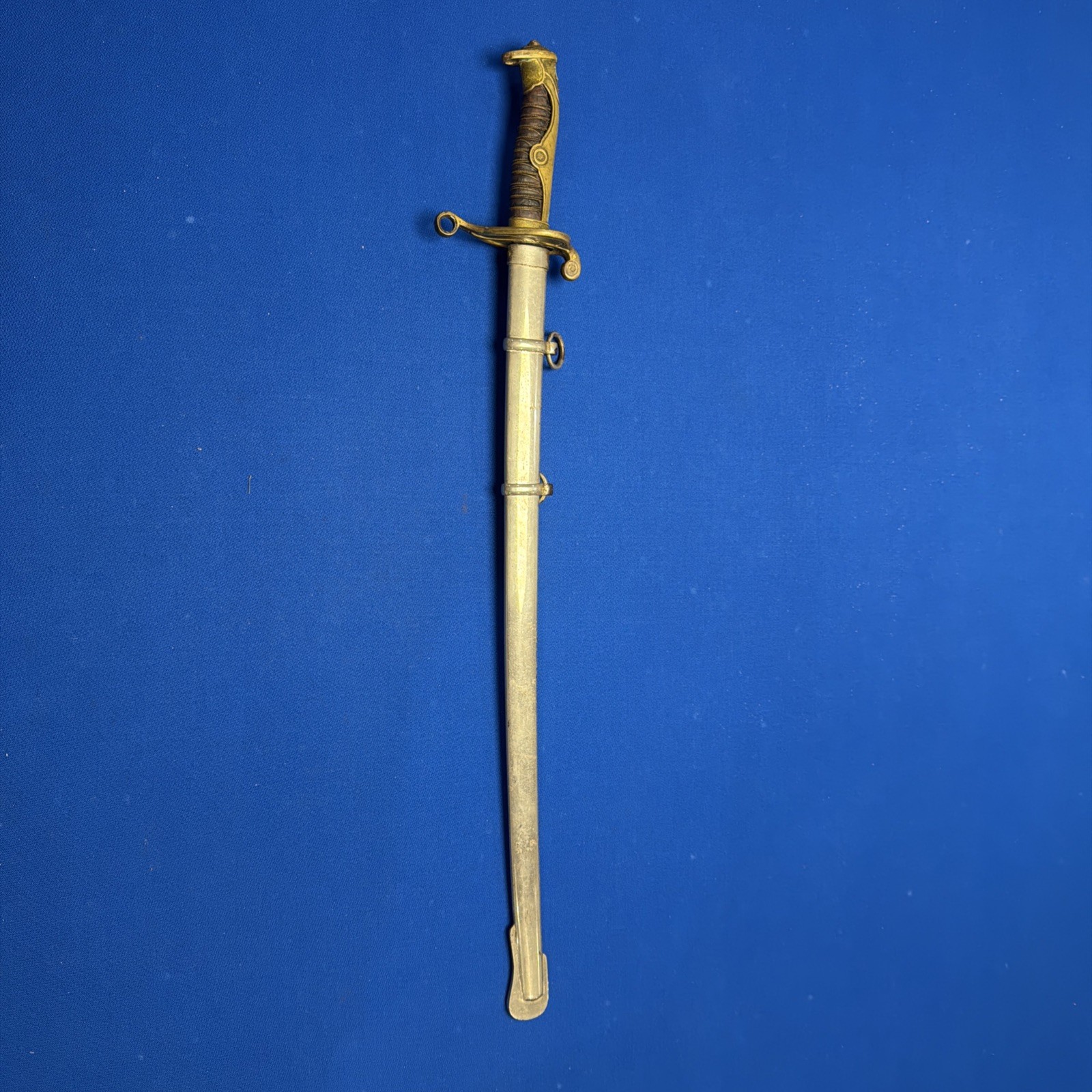MEJI PERIOD JAPANESE CIVIL POLICE PARADE GRADE SWORD WITH SCABBARD #F24