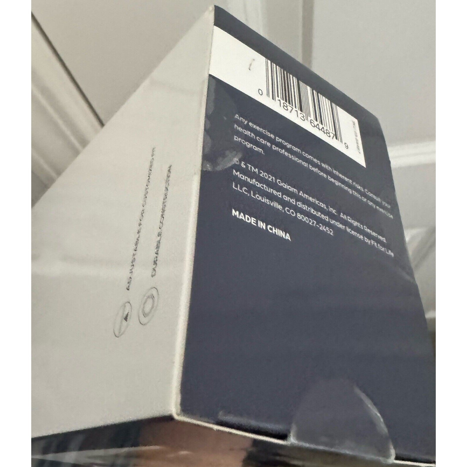 GAIAM Slimmer Belt 10" Width. New Up To 45” Waist Durable Cons. Brand New Sealed