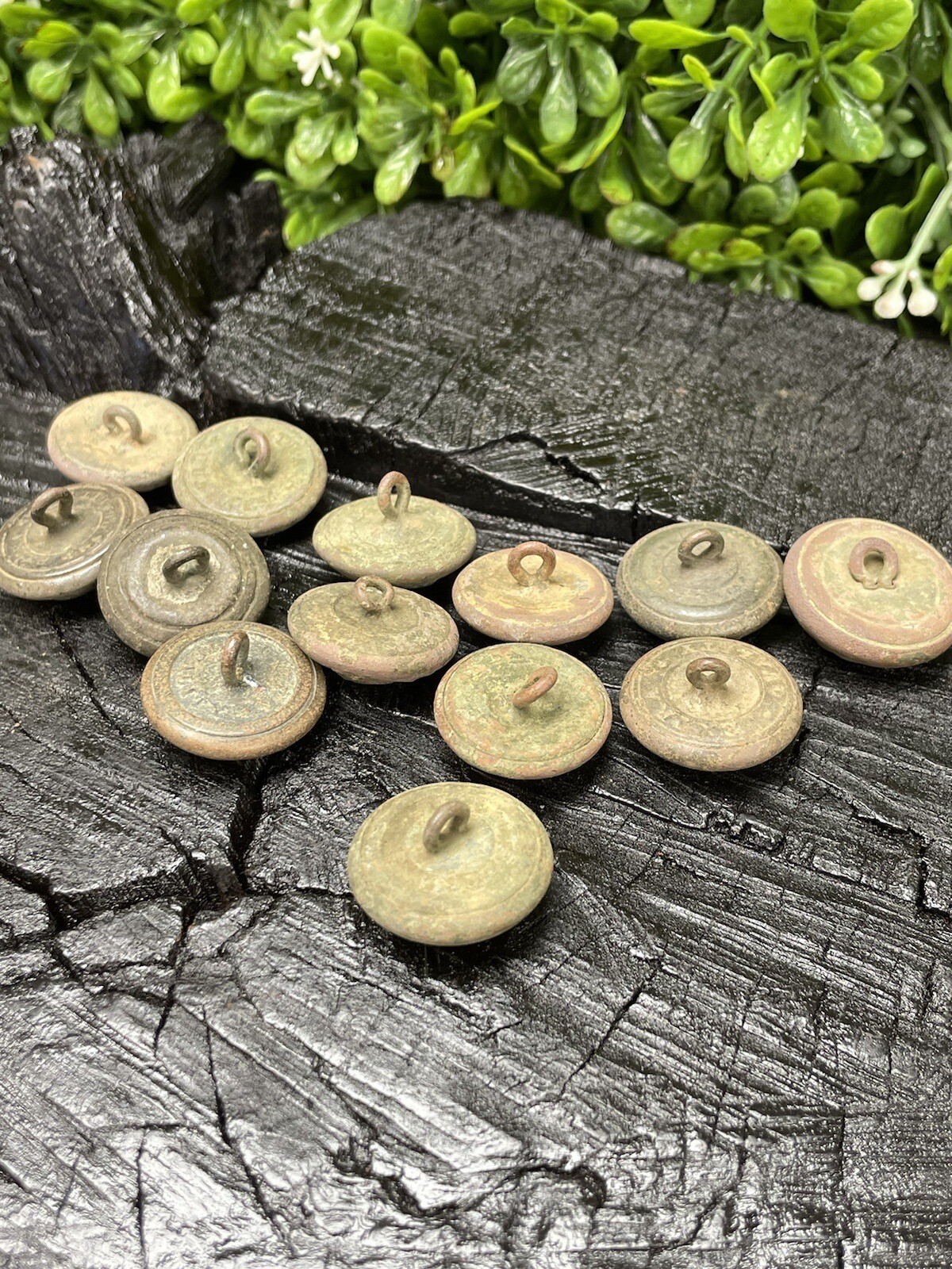 Old Rare Vintage Antique Civil War Relic Eagle Button Recovered Appomattox, VA