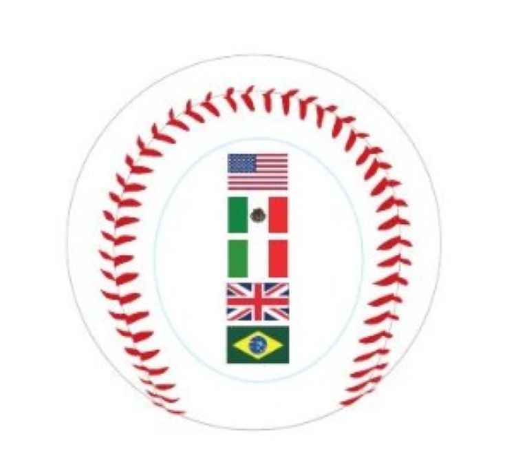 2026 World Baseball Classic Commemorative Baseball 20 Country Flags