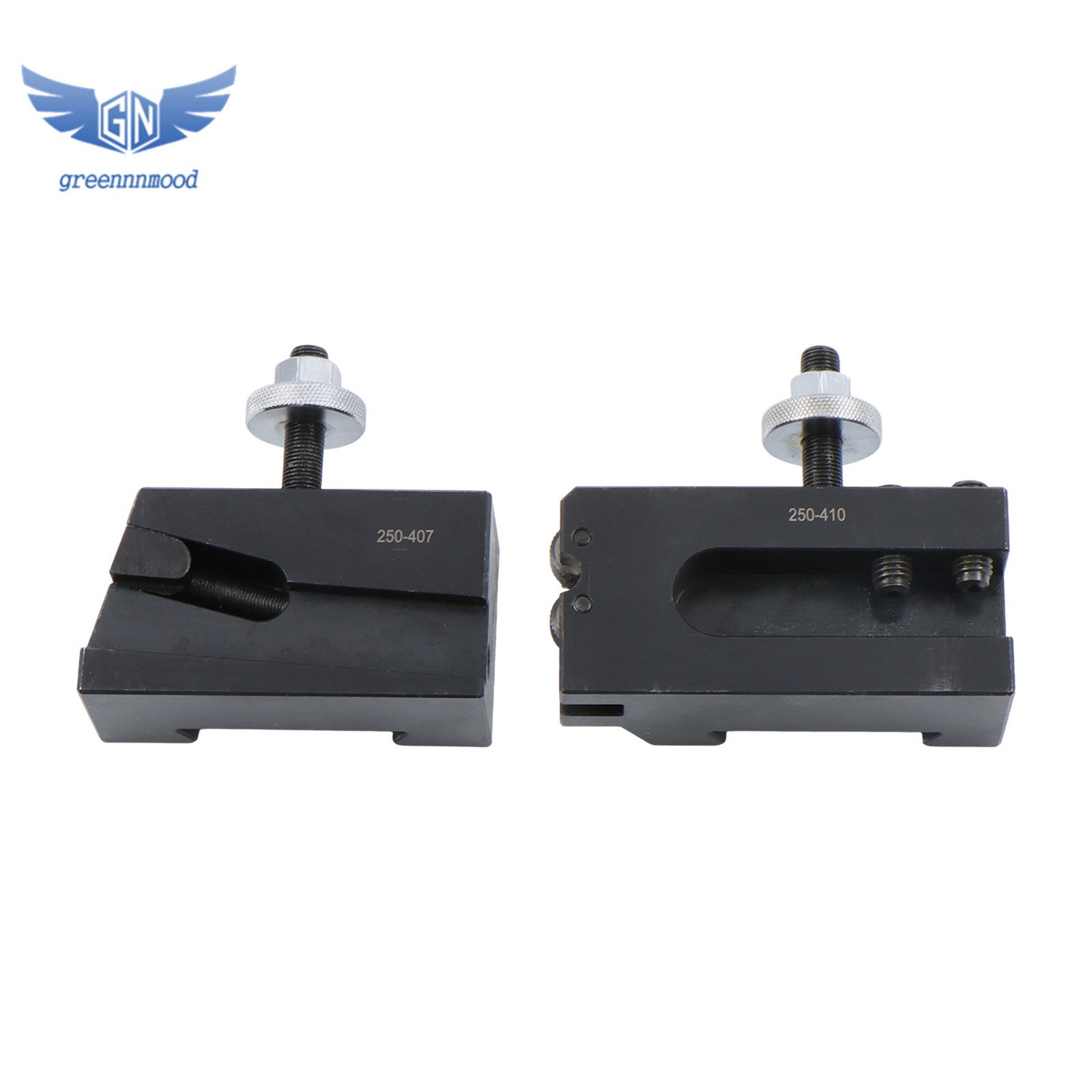 6Pcs CA 250-444 Wedge Type Quick Change Tool Post Set for 14" - 20" Lathe Swing