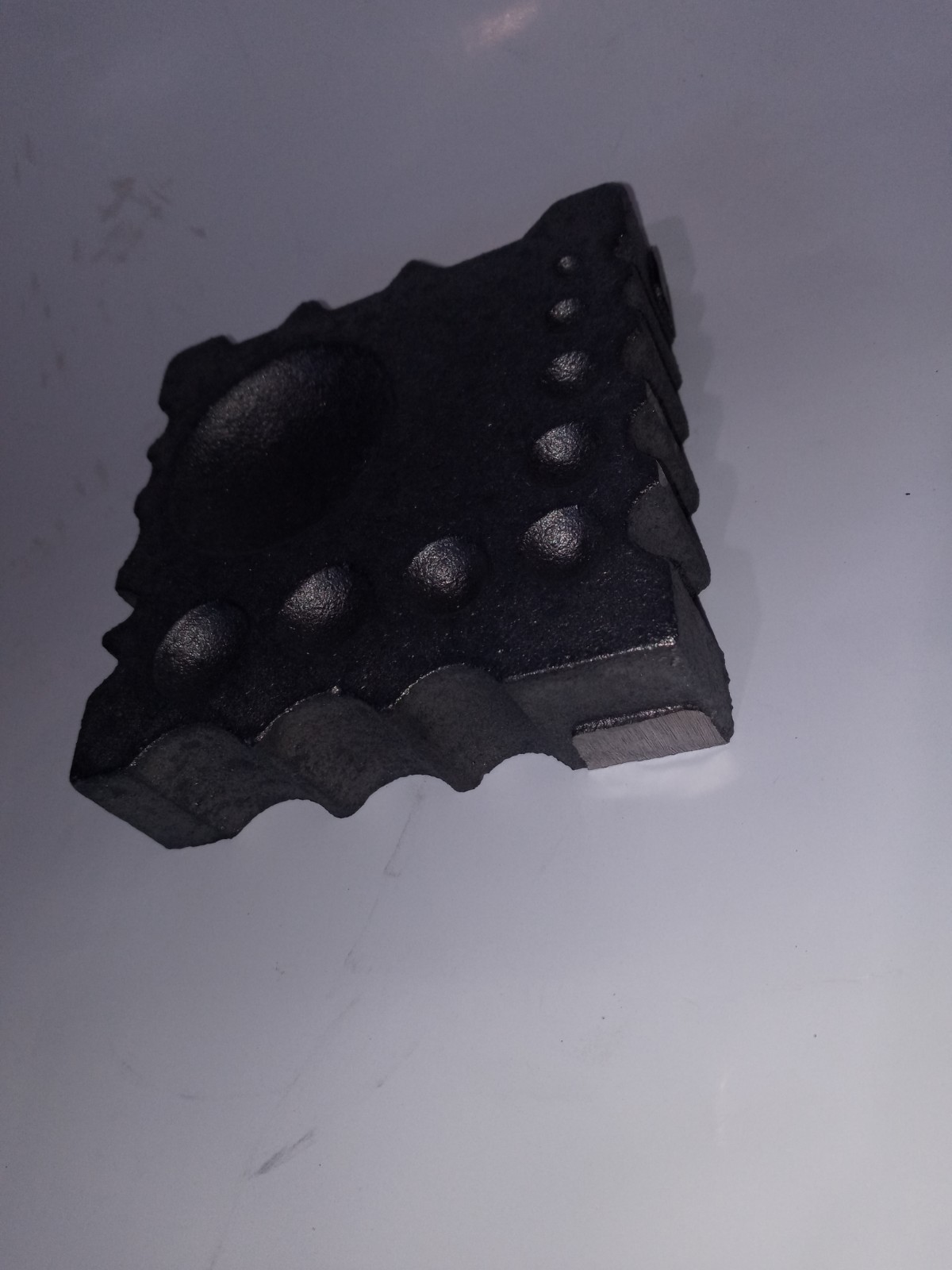 Cast Iron Swage Block 4.5" X4.5" X 1.25" 5.9 Lbs. Made In The USA