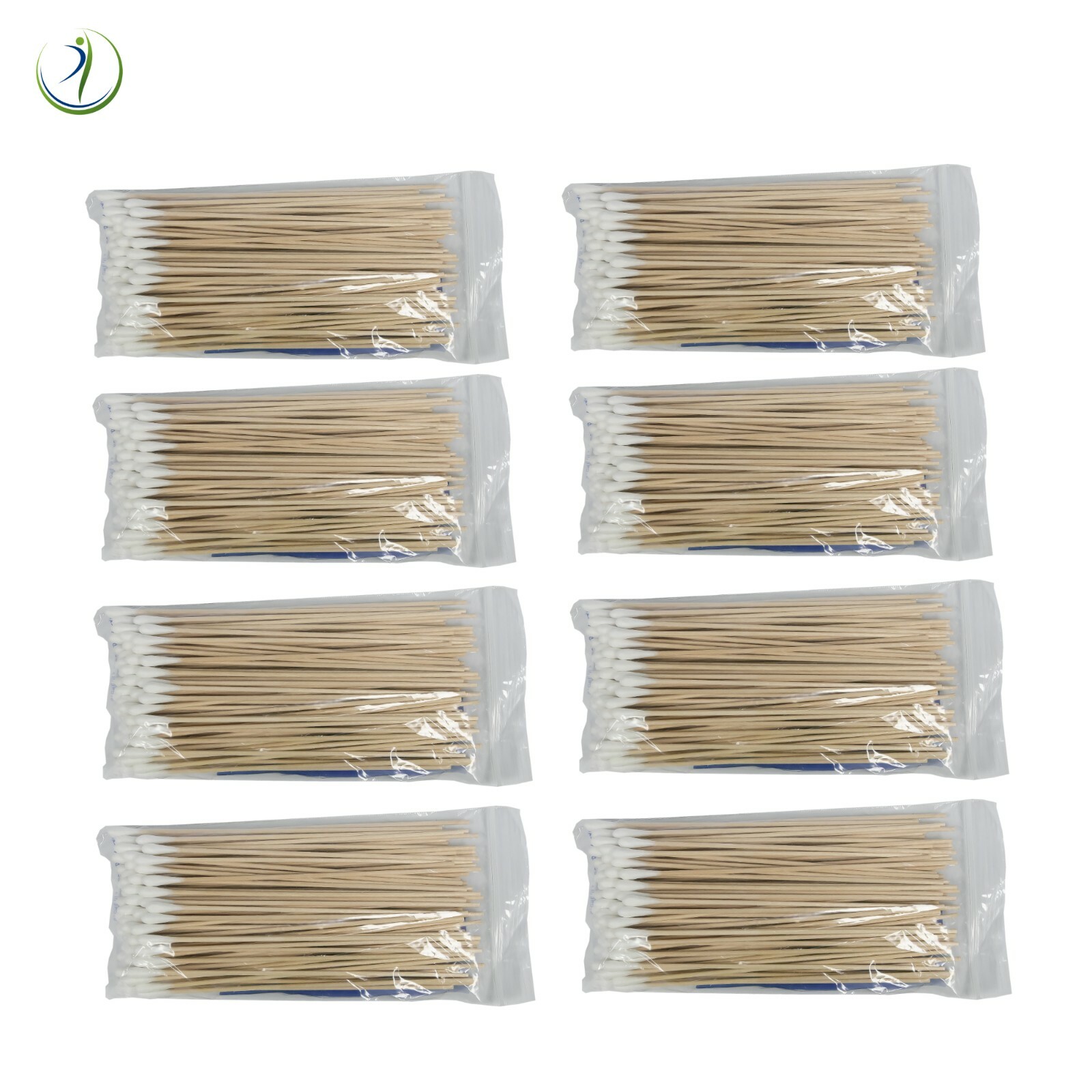 100-800 Cotton Swab Q-Tip Cleaning Applicator Tips 6" Long Autoclavable Medical