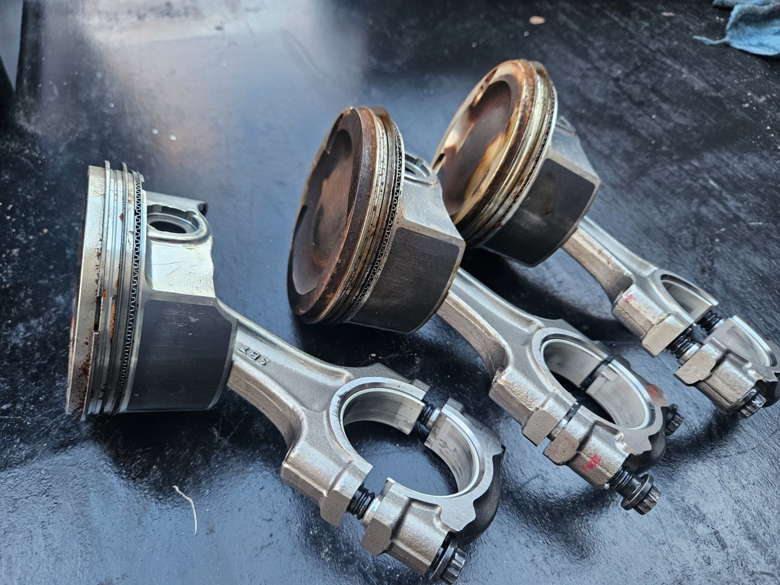 Sea Doo 2009 RXT 255 sc PISTONS WITH SBT CRANK RODS