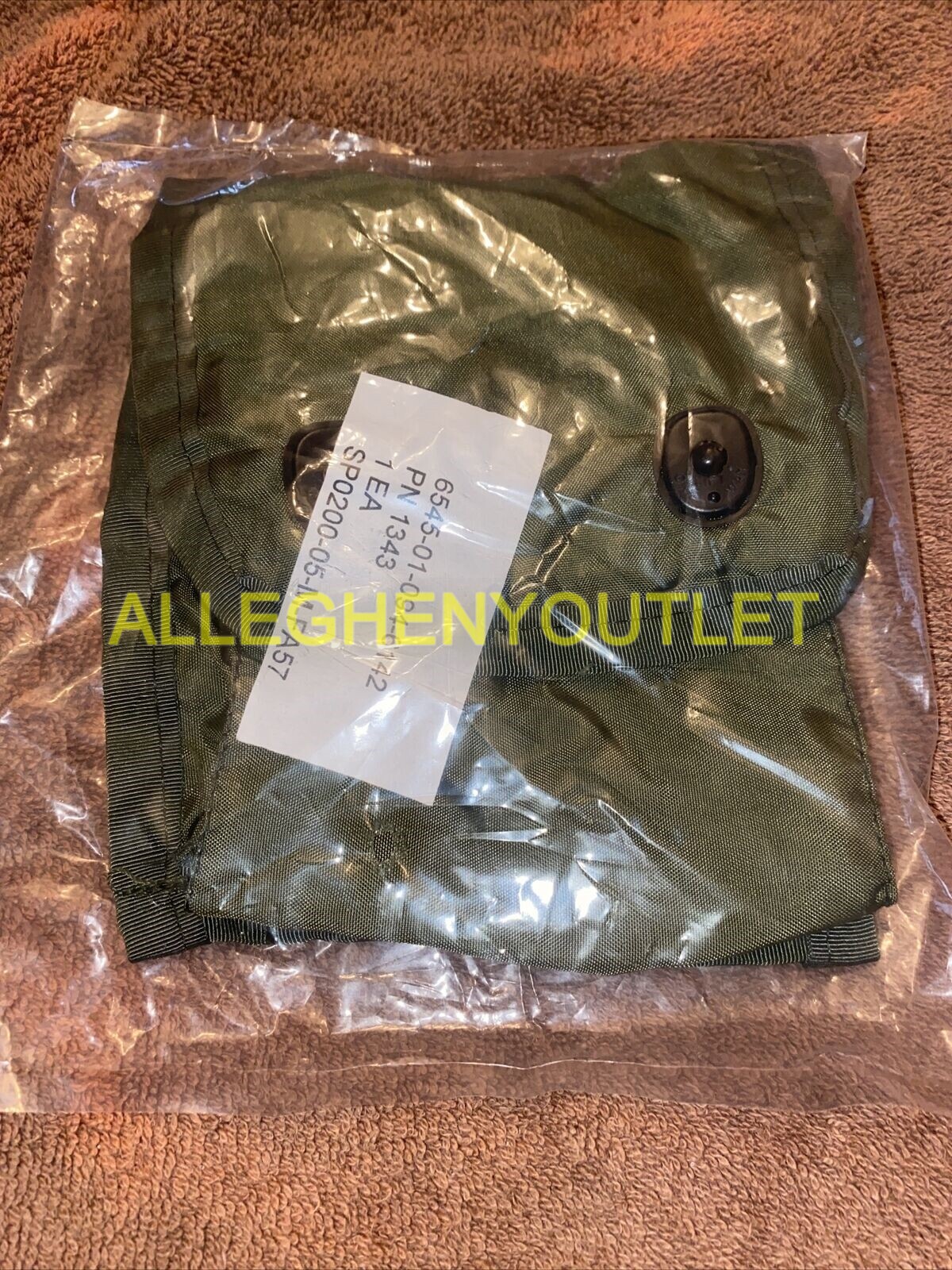 US Military LARGE First Aid Medic IFAK Pouch LC-2 w/ ALICE CLIPS, OD Green, NIB