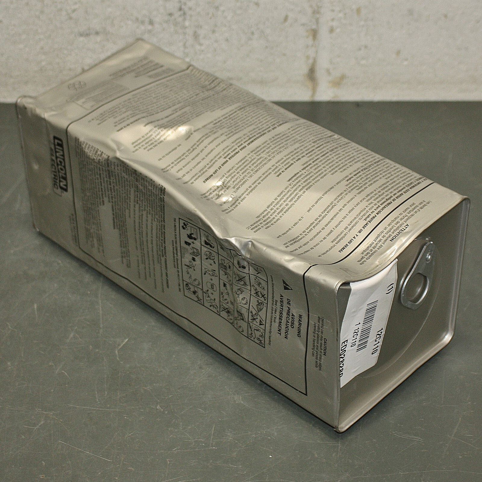 50 lbs Lincoln Stick Electrode Excalibur 7018MR, 3/32" x 14", Welding, E7018 AWS