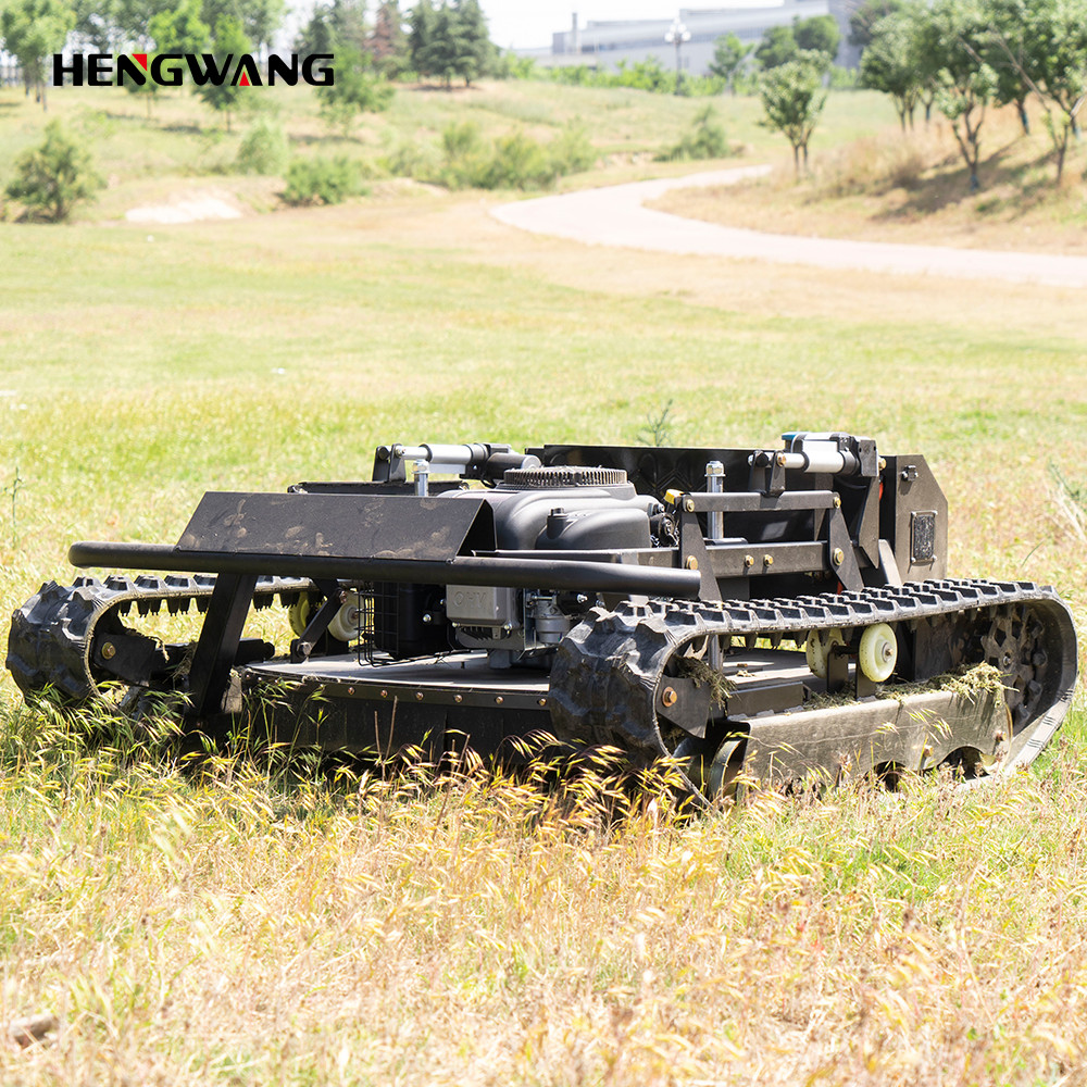 Remote Control Lawn Mower sale 65° Climbing Adjustable Mowing Height All-terrain