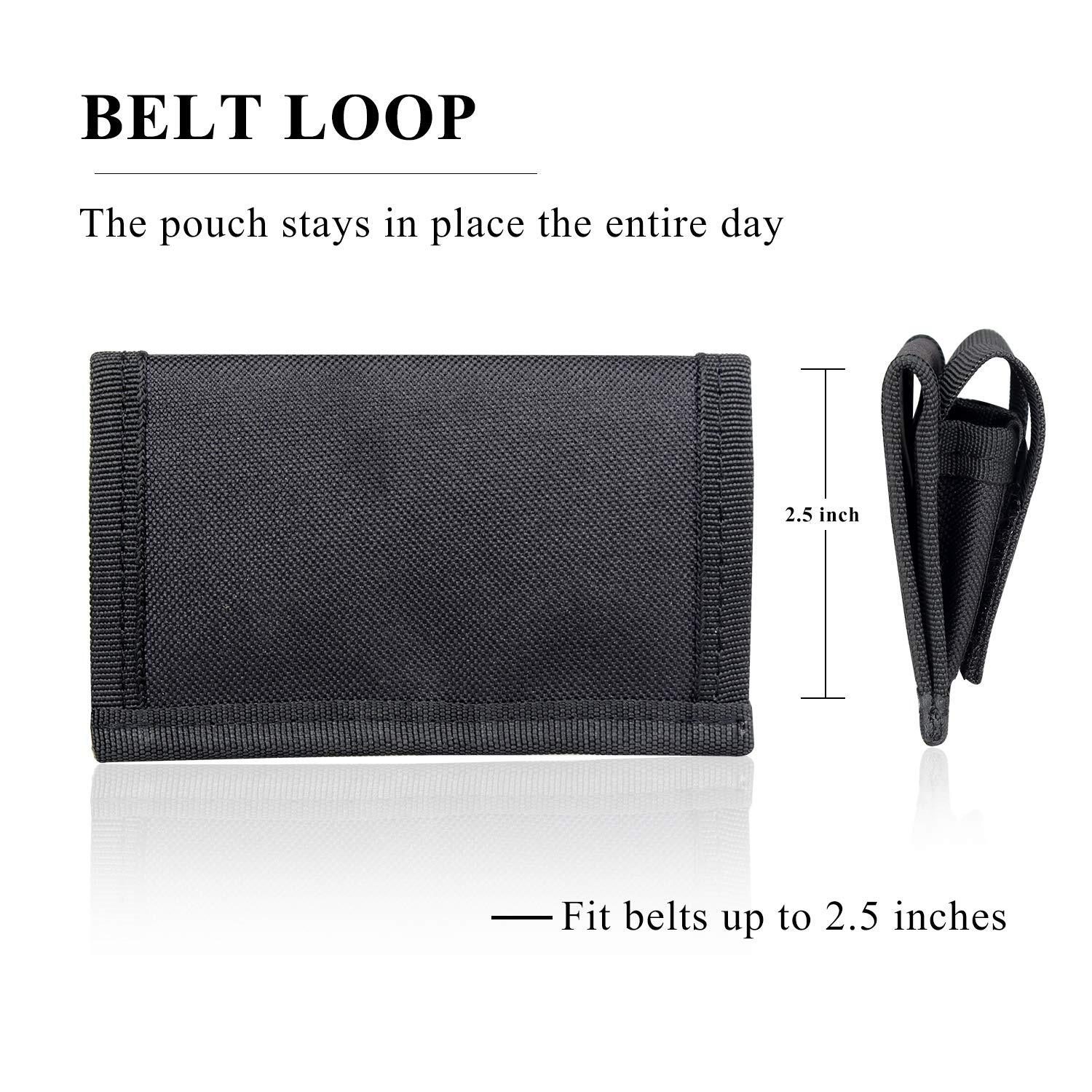 US Revolver Triple/Double Speed Loader Pouch Waist Storage Bag .32 .38 .357 .41