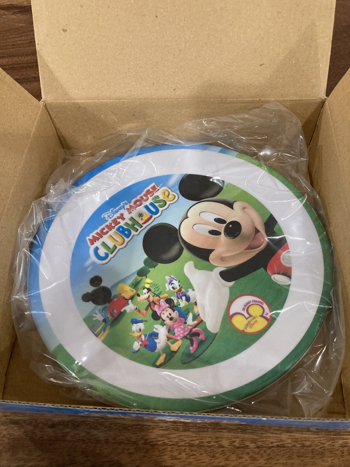 Disney MICKEY MOUSE 3PC Kids Dinnerware Set PLATE BOWL AND SPOON NEW IN BOX