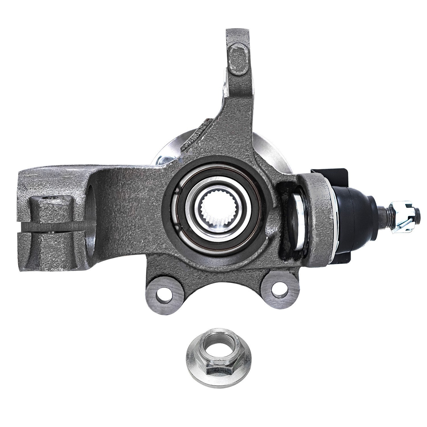 Front Steering Knuckles Wheel Hub Bearings for 2010 - 2013 Ford Transit Connect