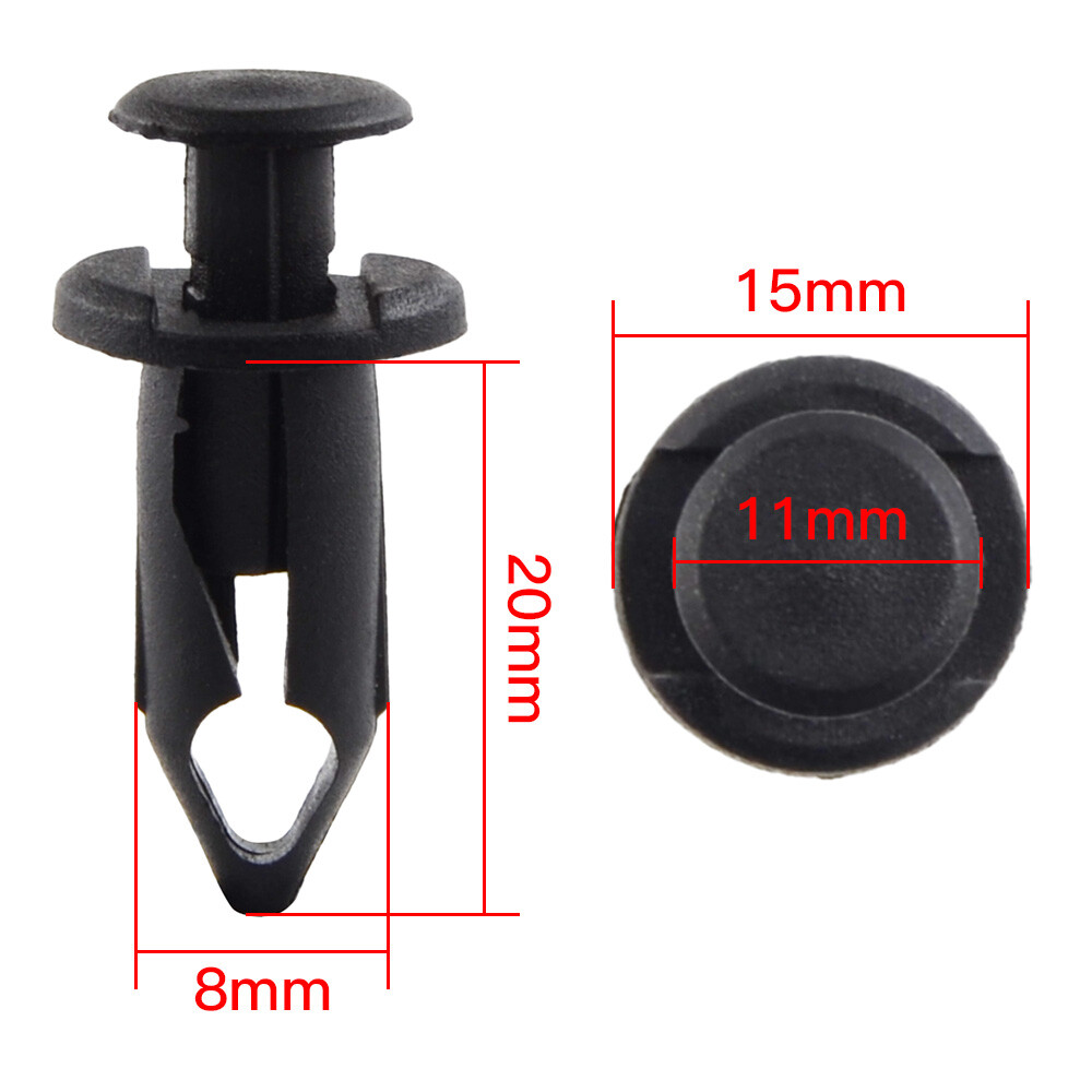 Body Fenders Clip Rivets 100PCS For Suzuki Vinson 500 LTA500F 4x4 Auto 2002-2005