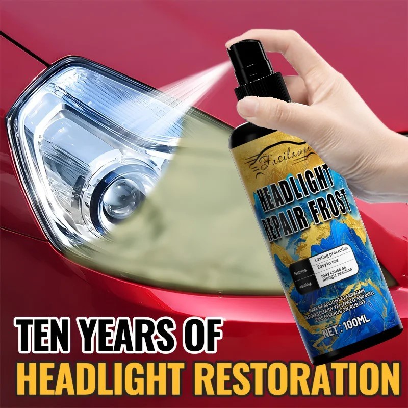 Car Headlight Restoration Kit Scratch Remover Oxidation Cleaner Repair Liquid