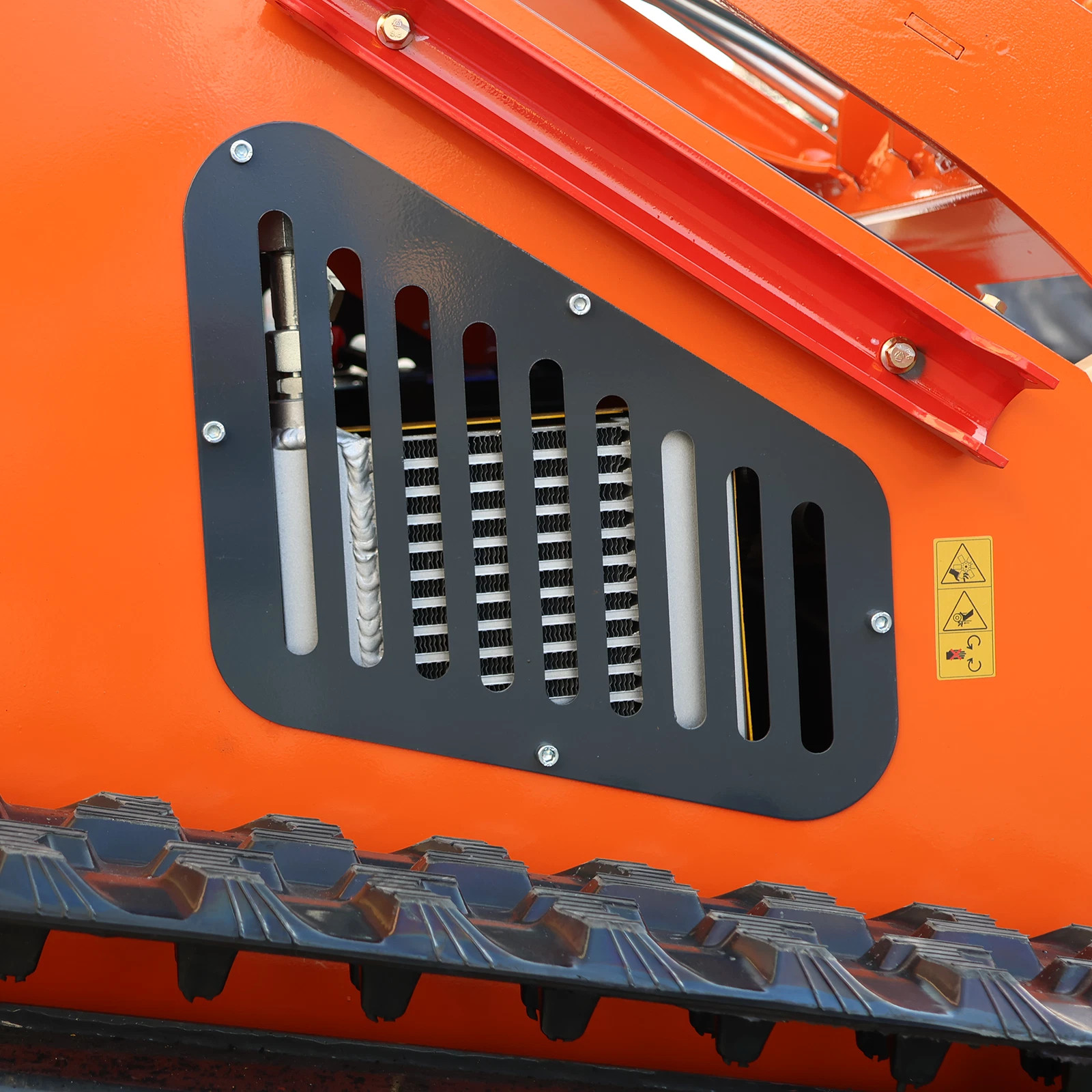 Upgraded Mini Skid Steer 24HP Tracked Loader with Three-Stage Pump