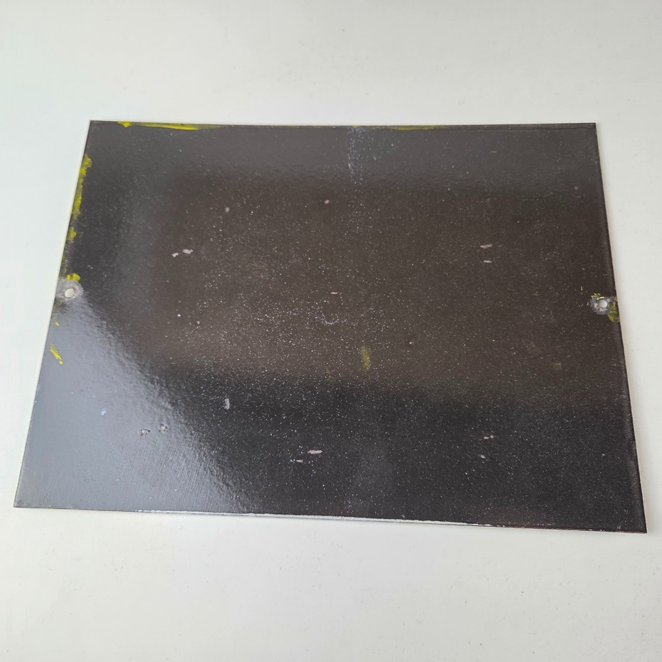 Vintage USA Forest Service Sign - Smokey the Bear Hiking Gas Porcelain Sign